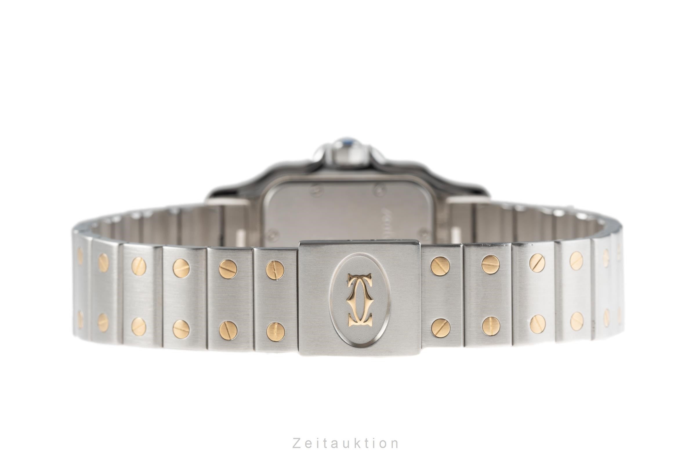 Cartier Santos acier / or  quartz montre pour hommes 187901  [2204332]