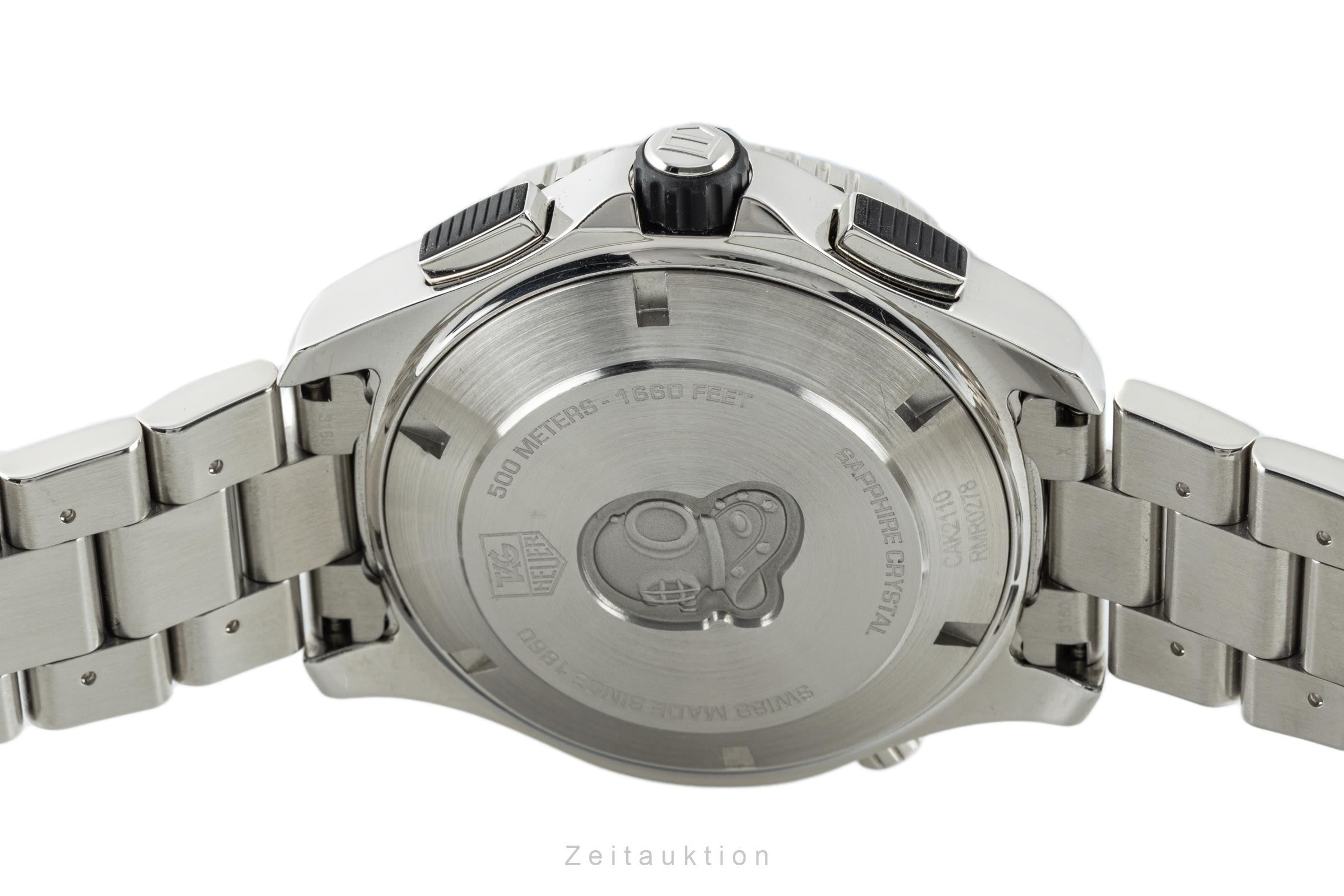 Tag Heuer Aquaracer chronograph steel automatic men's watch CAK2110/BA0833  [2204338]