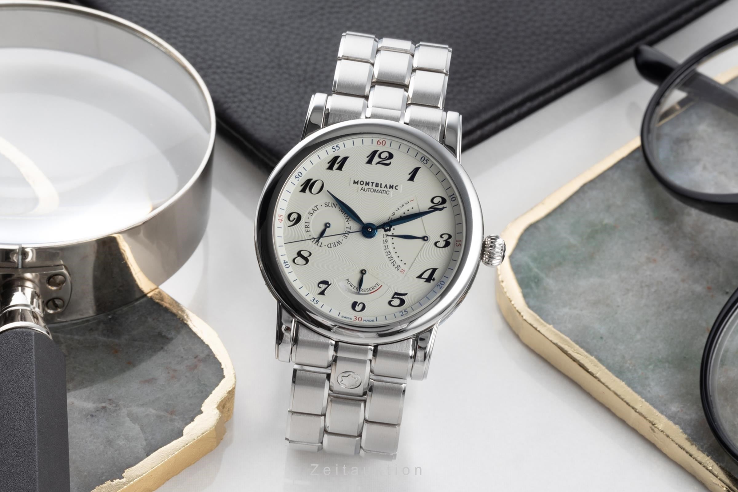 Montblanc Meisterstück acciaio automatismo orologio da uomo 7202  [2204353]