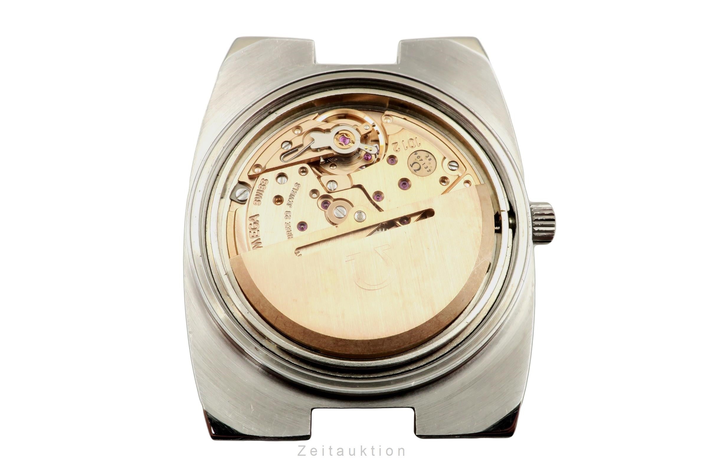 Omega Geneve steel automatic Kal. 1012 Ref. 166.0191, 366.0835