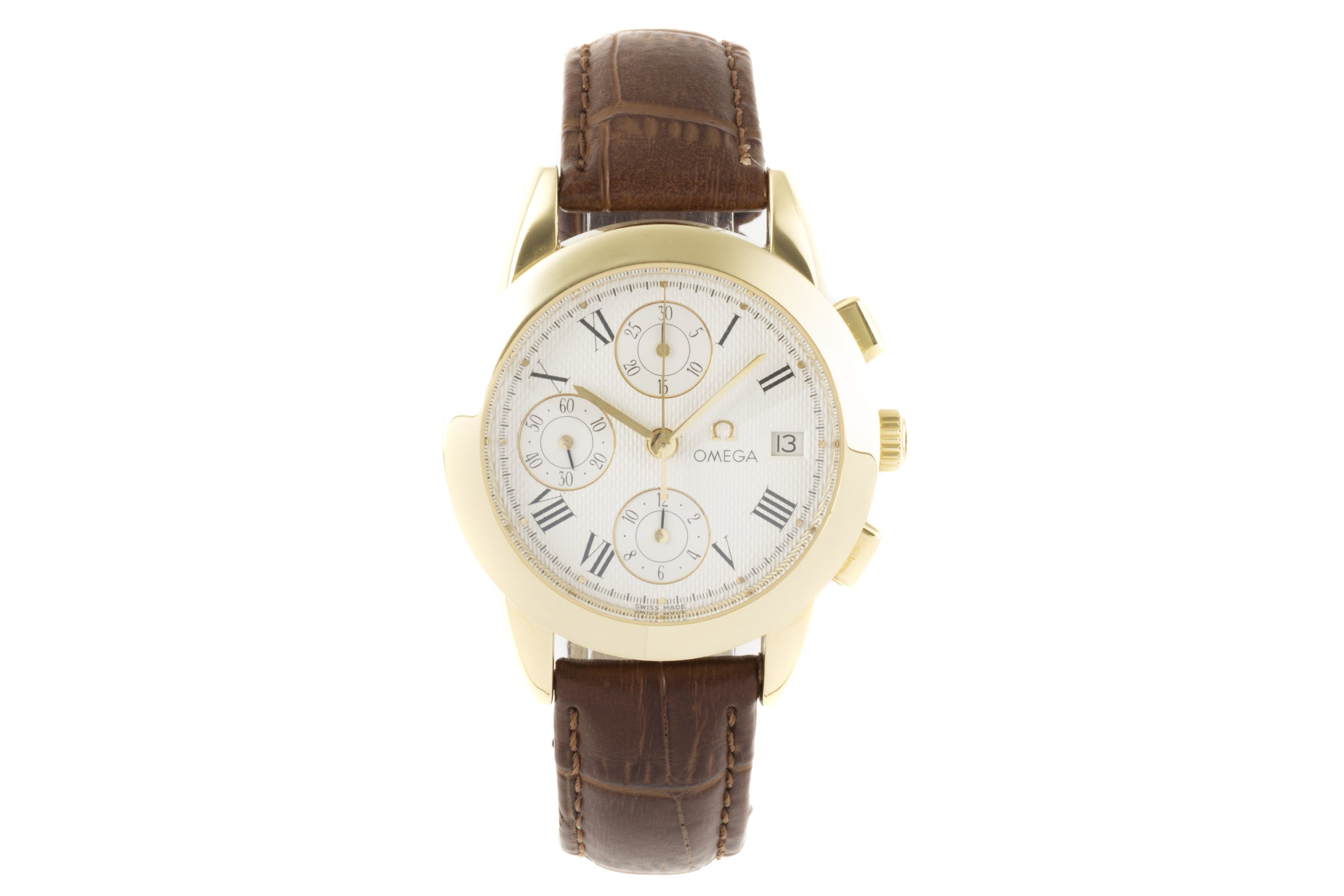 Omega Louis Brandt cronógrafo oro de 18 quilates automático reloj para caballeros 5331.51.00, 175.0500  [2204376]