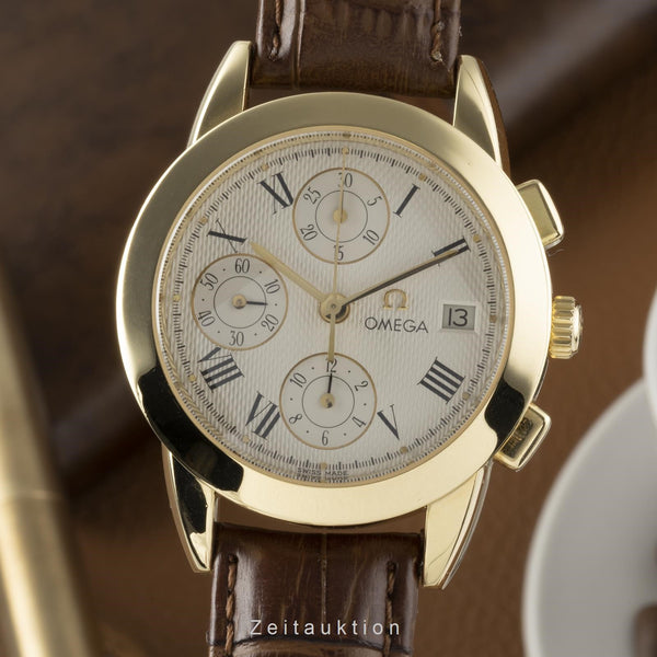 Omega Louis Brandt cronógrafo oro de 18 quilates automático reloj para caballeros 5331.51.00, 175.0500  [2204376]