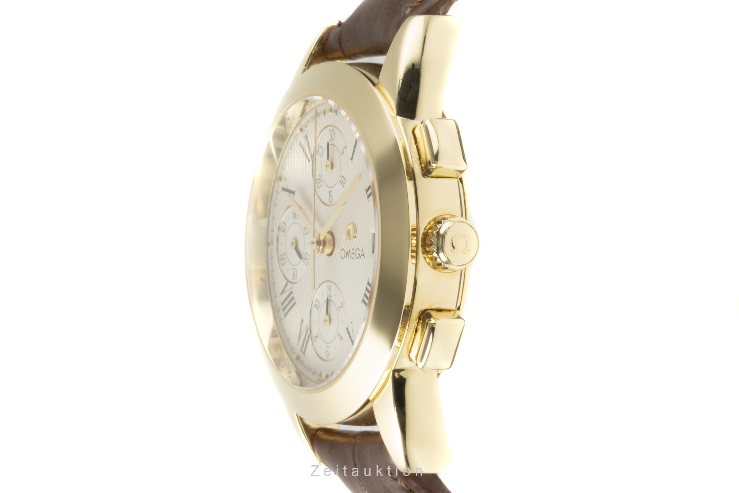 Omega Louis Brandt cronógrafo oro de 18 quilates automático reloj para caballeros 5331.51.00, 175.0500  [2204376]