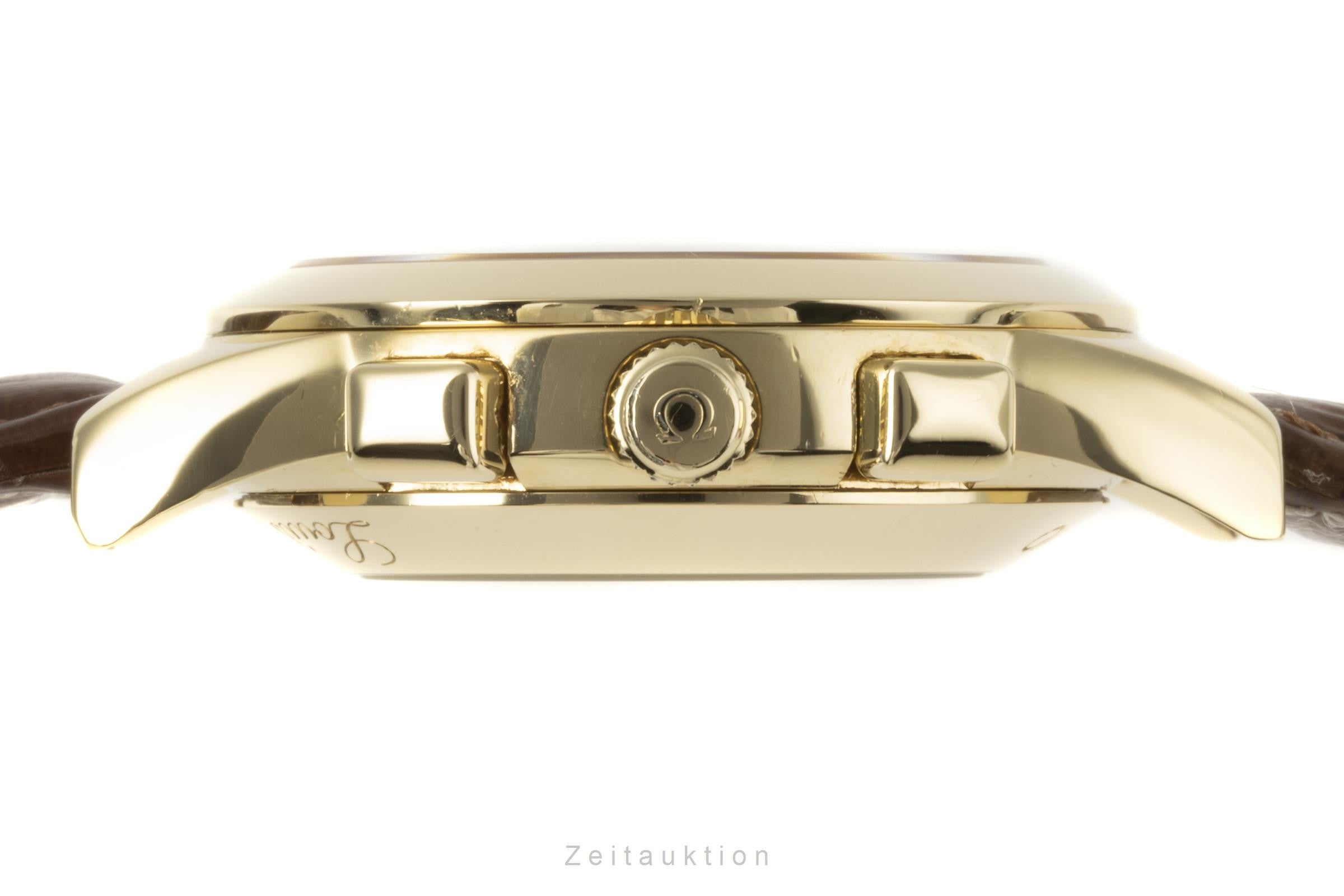 Omega Louis Brandt cronógrafo oro de 18 quilates automático reloj para caballeros 5331.51.00, 175.0500  [2204376]