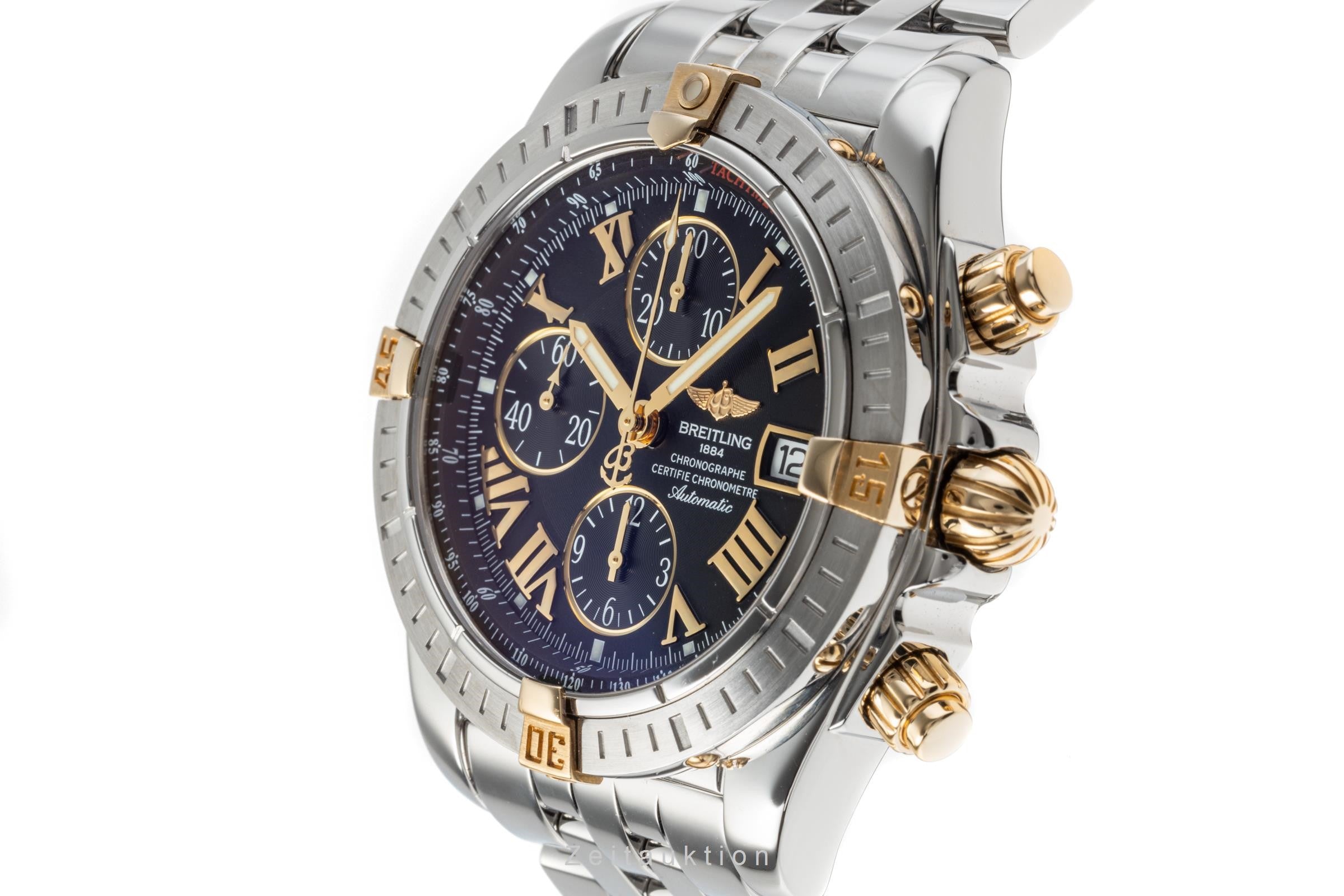 Breitling Chronomat Evolution Chronograph Stahl / Gold Ref. B13356 VP: 9300,- € [2204381]