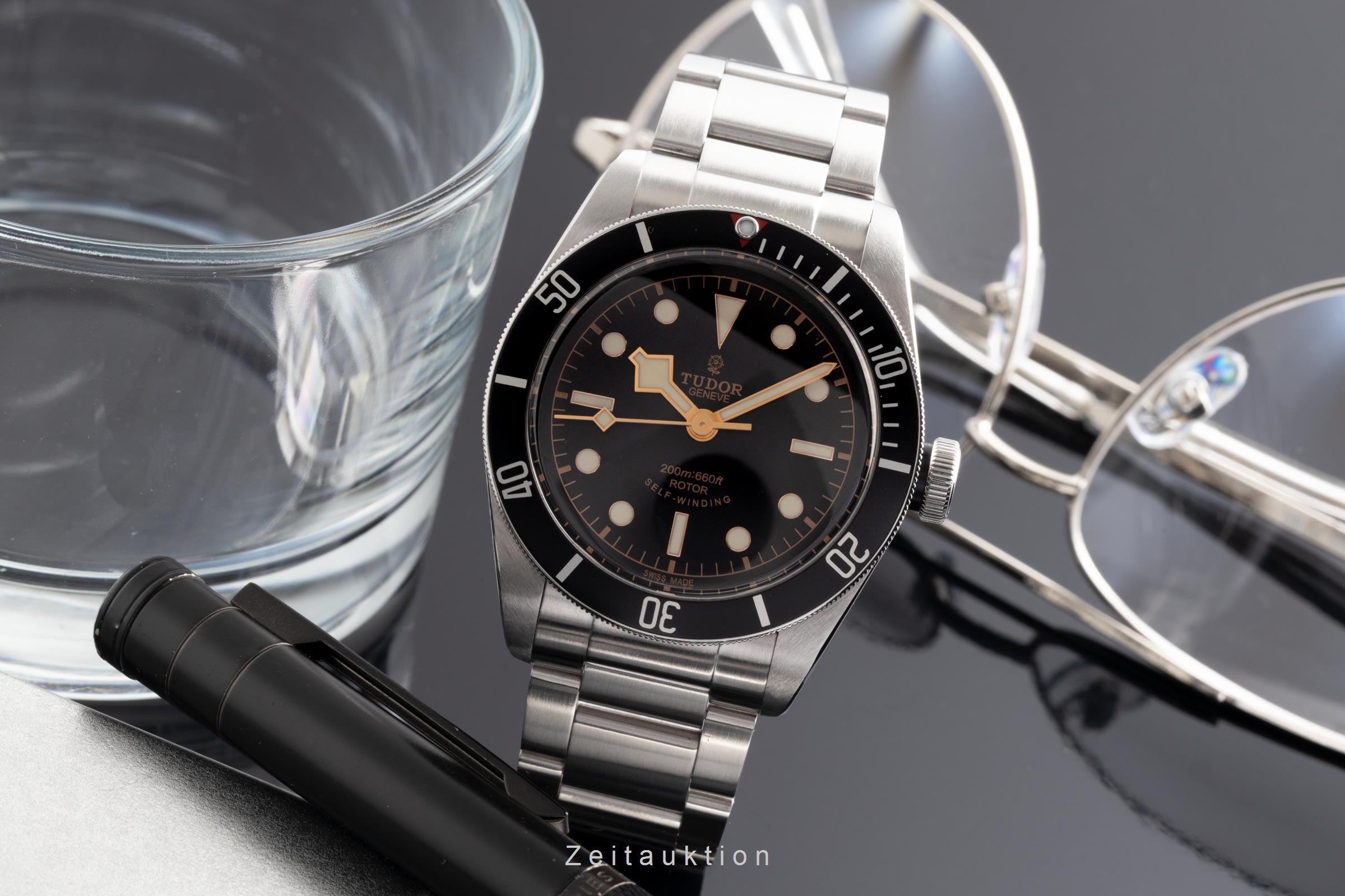 Tudor Heritage Black Bay acero automático reloj para caballeros 79220  [2204404]