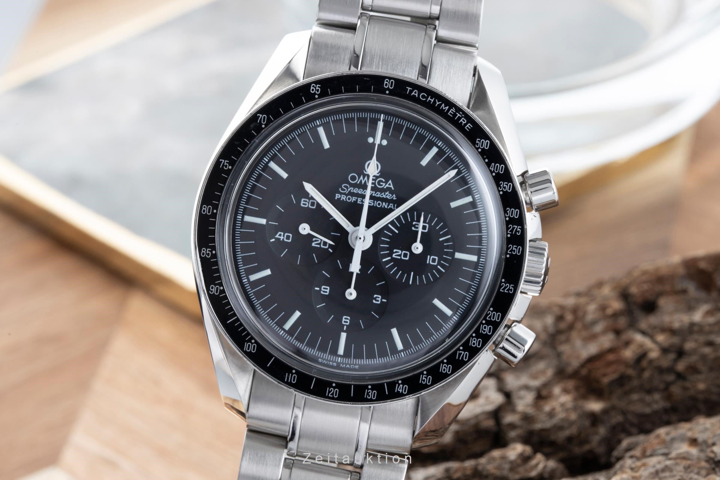 Omega Speedmaster chronograph steel manual winding men's watch 3570.50.00, 145.0022, 345.0022  [2204411]