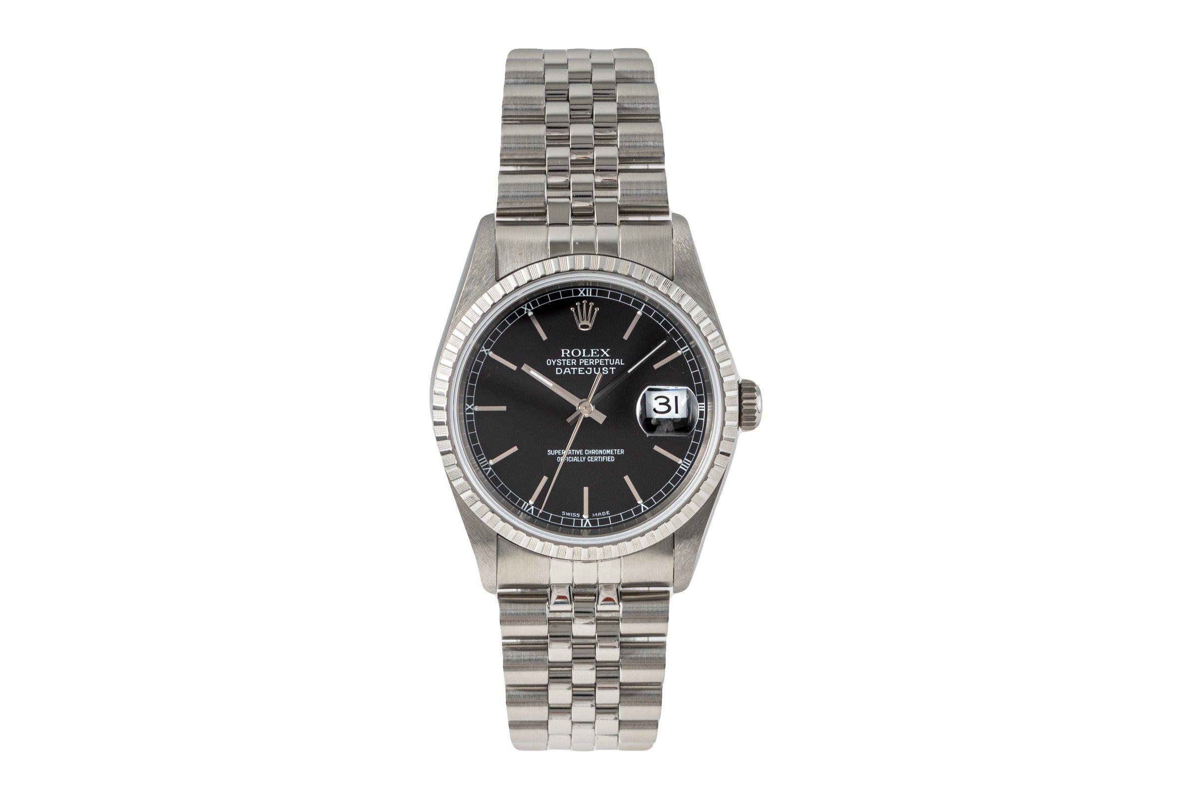 Rolex Datejust steel automatic men's watch 16220  [2204446]