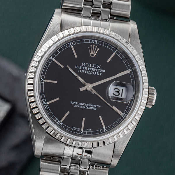 Rolex Datejust steel automatic men's watch 16220  [2204446]