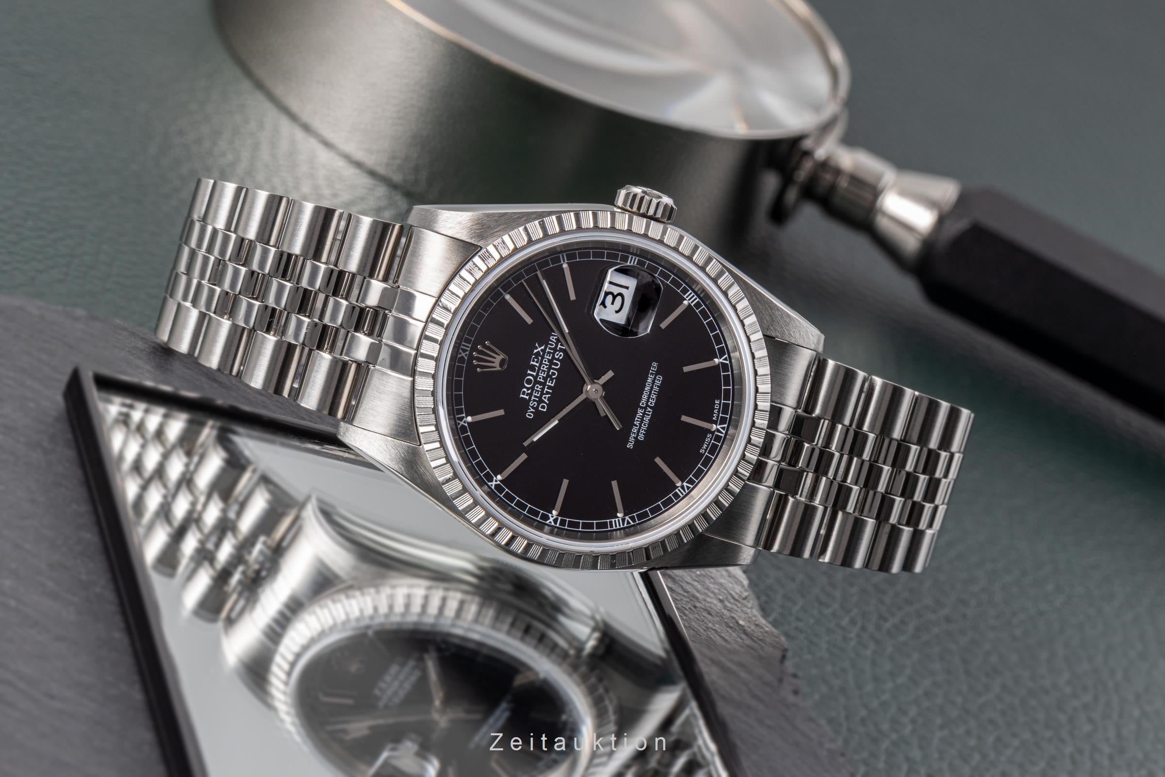 Rolex Datejust steel automatic men's watch 16220  [2204446]