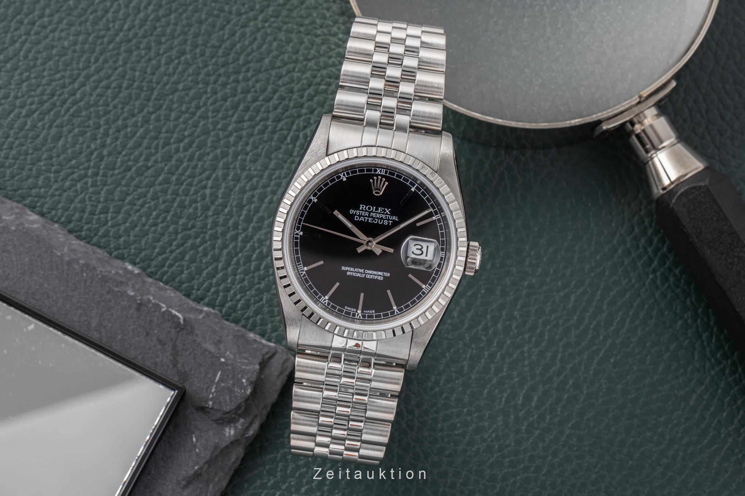 Rolex Datejust steel automatic men's watch 16220  [2204446]