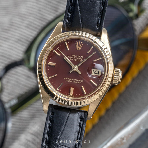 Rolex Lady Datejust 18 ct gold automatic women's watch 6917  [2204487]