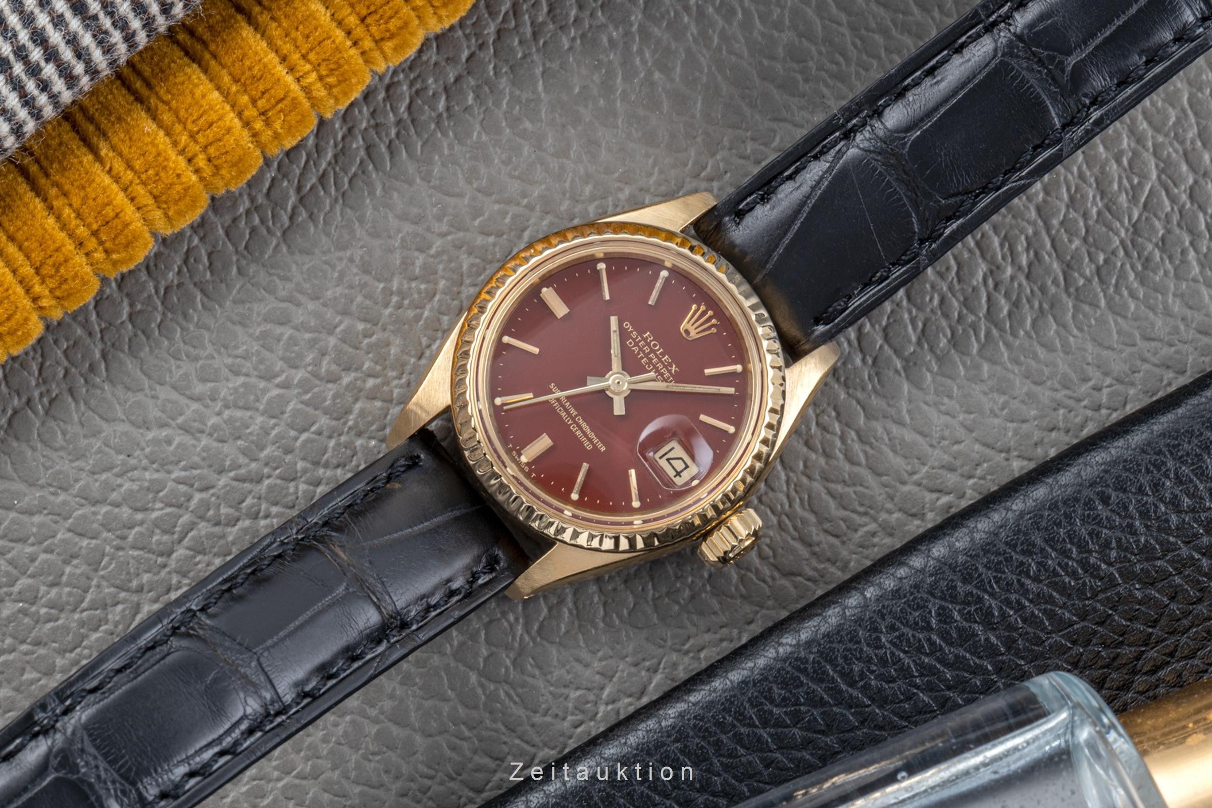 Rolex Lady Datejust 18 ct gold automatic women's watch 6917  [2204487]