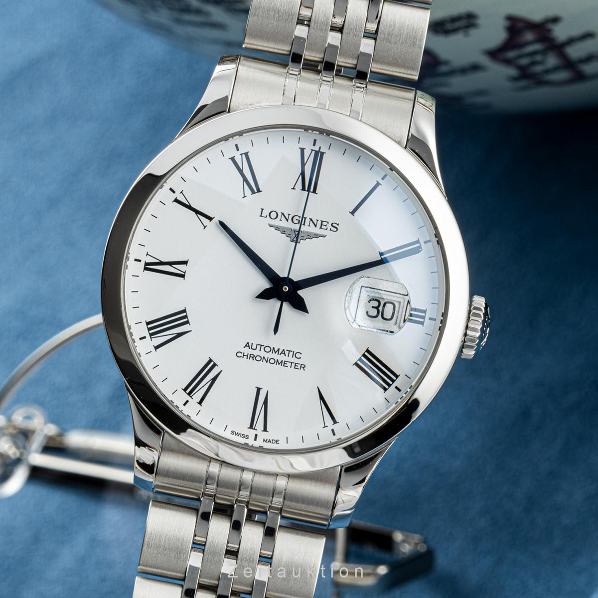 Longines Record acier automatique