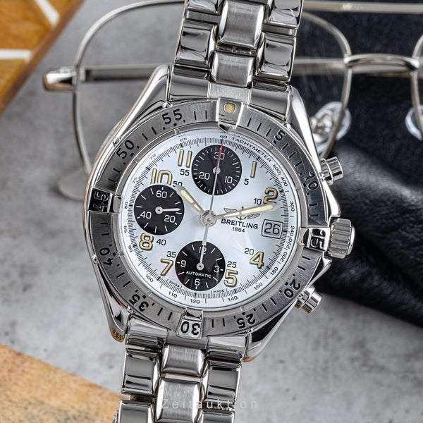 Breitling Colt Chronograph  chronographe acier automatique montre pour hommes A13035.1  [2204505]