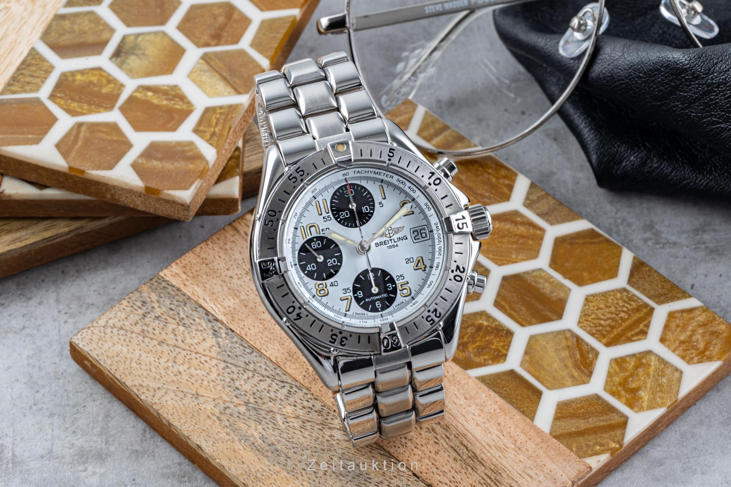 Breitling Colt Chronograph  chronographe acier automatique montre pour hommes A13035.1  [2204505]