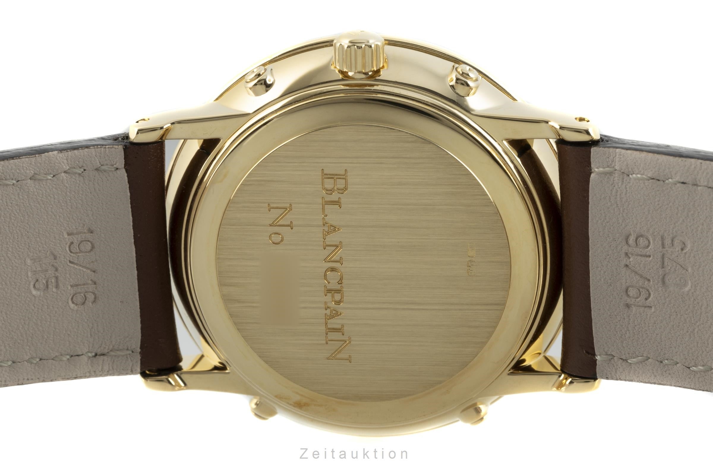 Blancpain Villeret 18 ct gold automatic men's watch 6595-1418-58  [2204530]