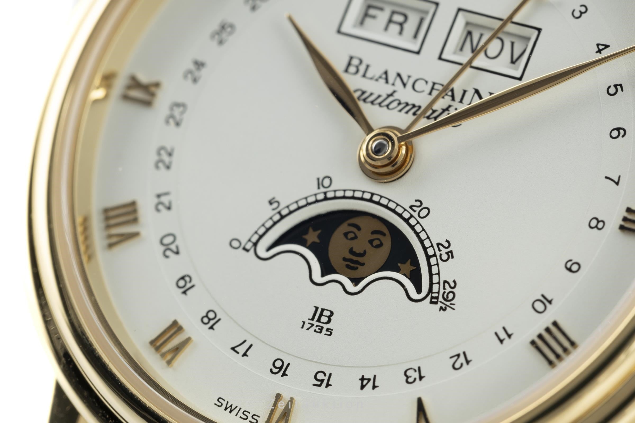 Blancpain Villeret 18 ct gold automatic men's watch 6595-1418-58  [2204530]