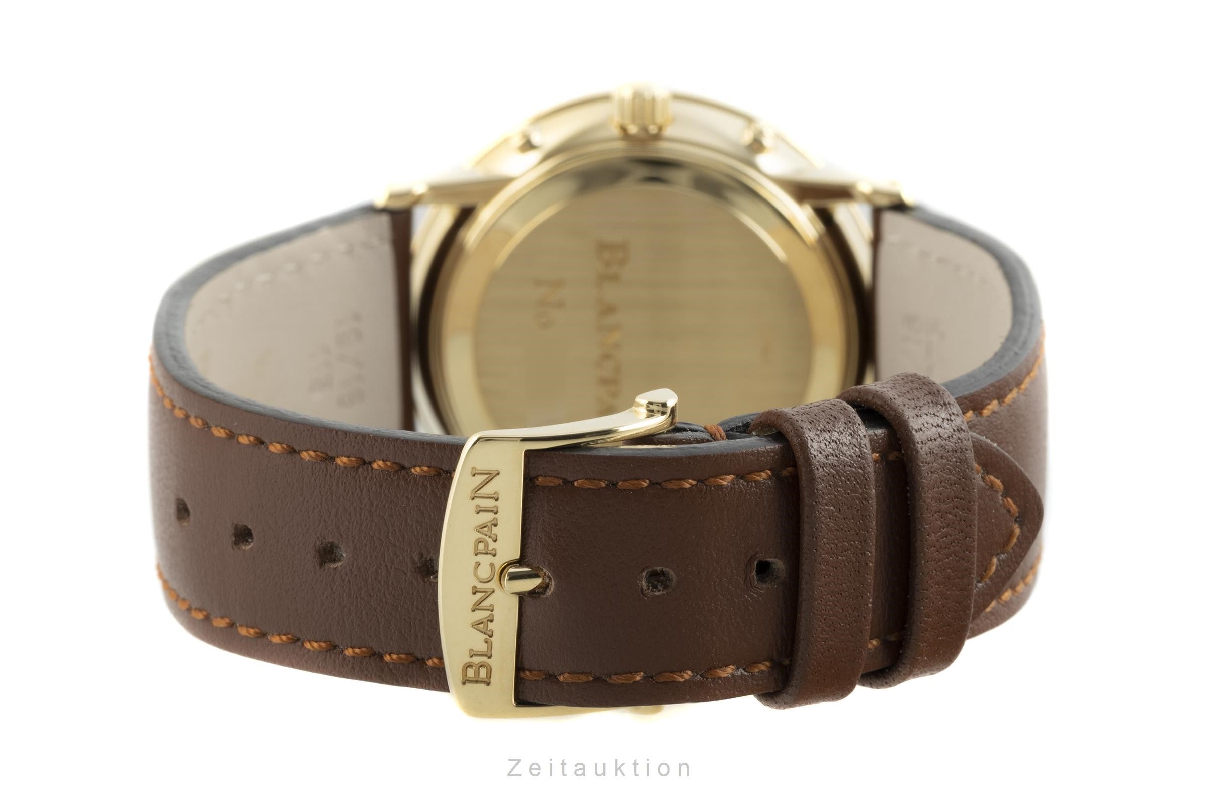 Blancpain Villeret 18 ct gold automatic men's watch 6595-1418-58  [2204530]