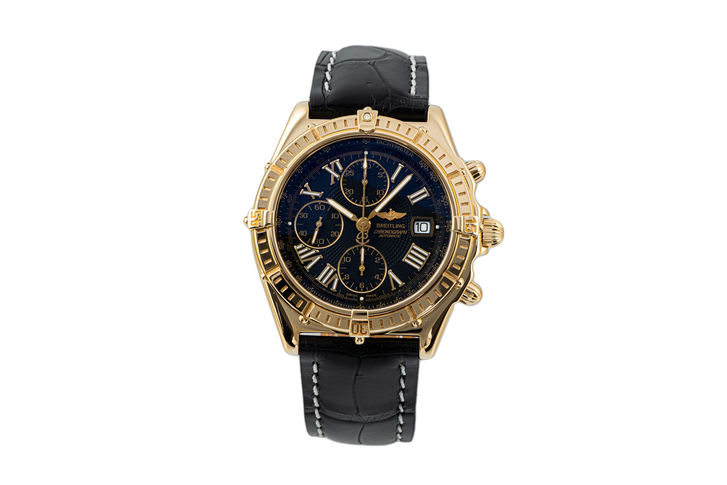 Breitling Crosswind chronographe or 18 ct automatique montre pour hommes K13055  [2204541]