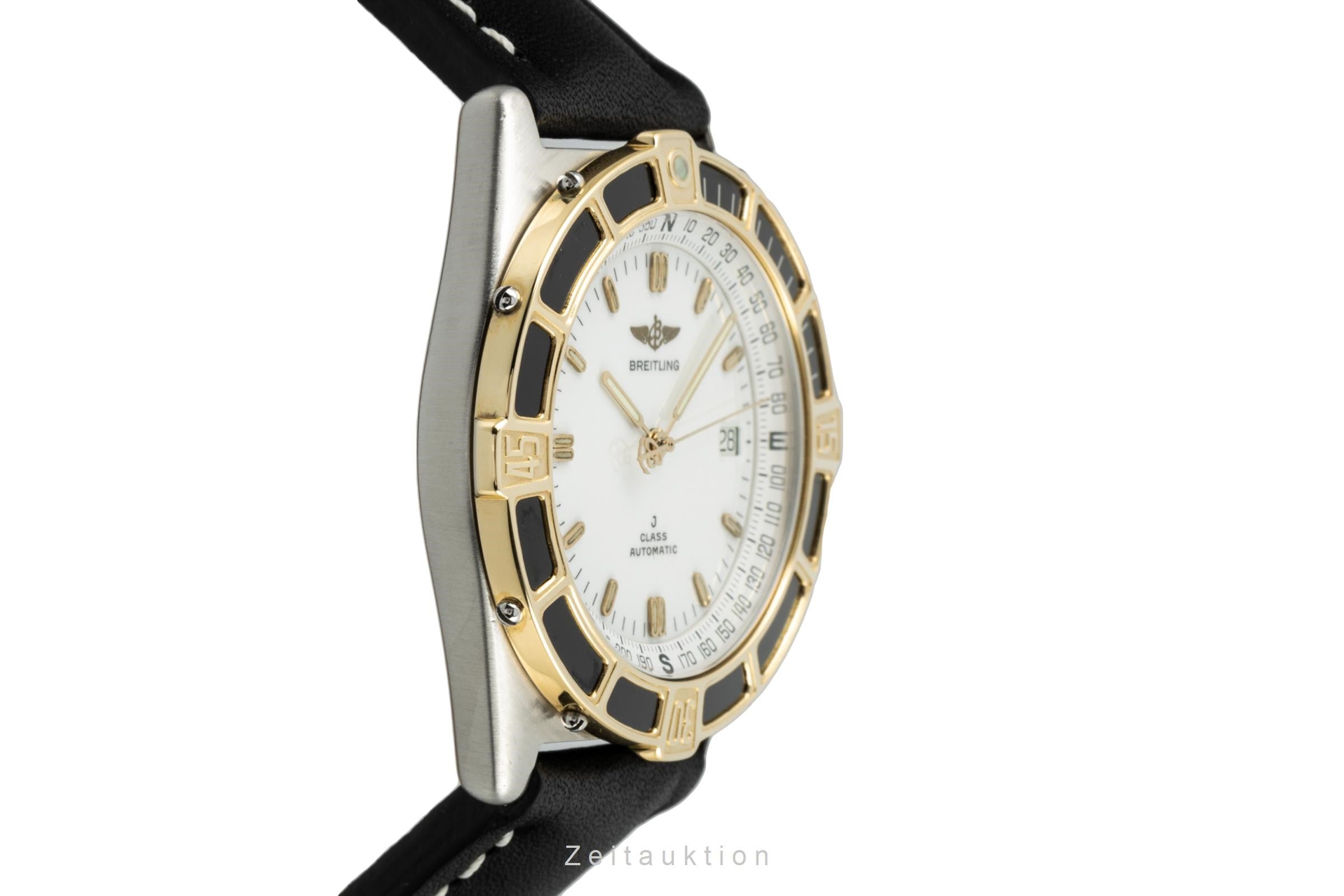 Breitling J-Class Stahl / Gold Automatik Datum Herrenuhr Ref. 80250 [2204547]