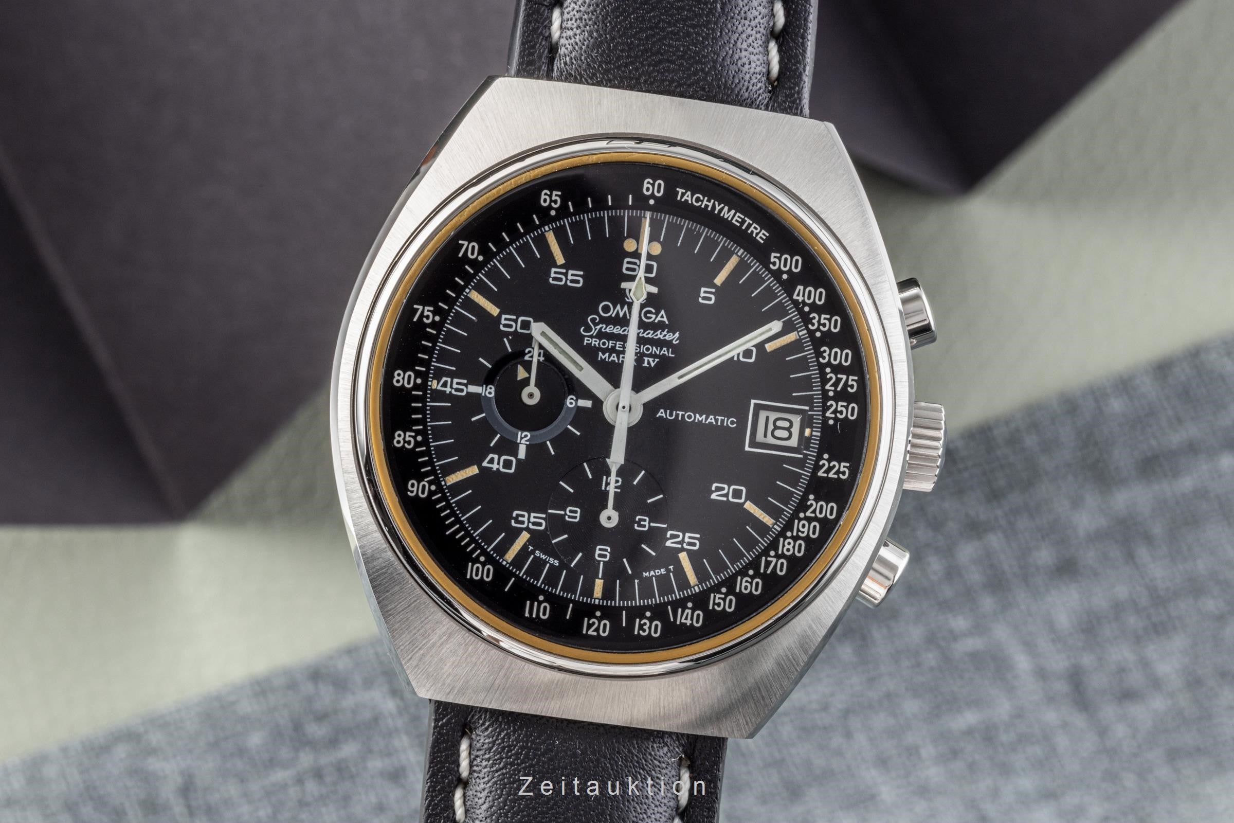 Omega Speedmaster chronograph steel automatic men's watch 176.009 Vintage  [2204554]
