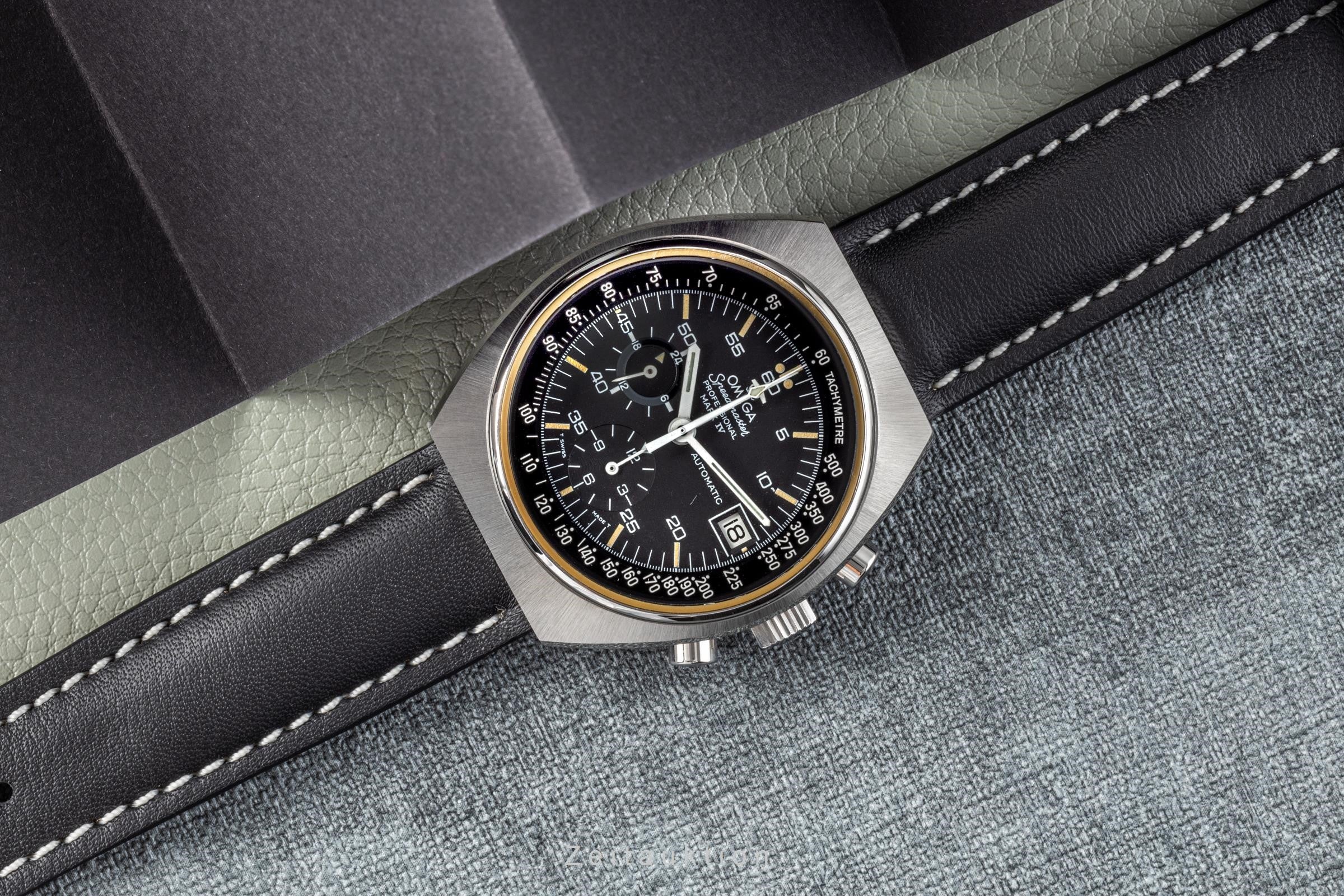 Omega Speedmaster chronograph steel automatic men's watch 176.009 Vintage  [2204554]