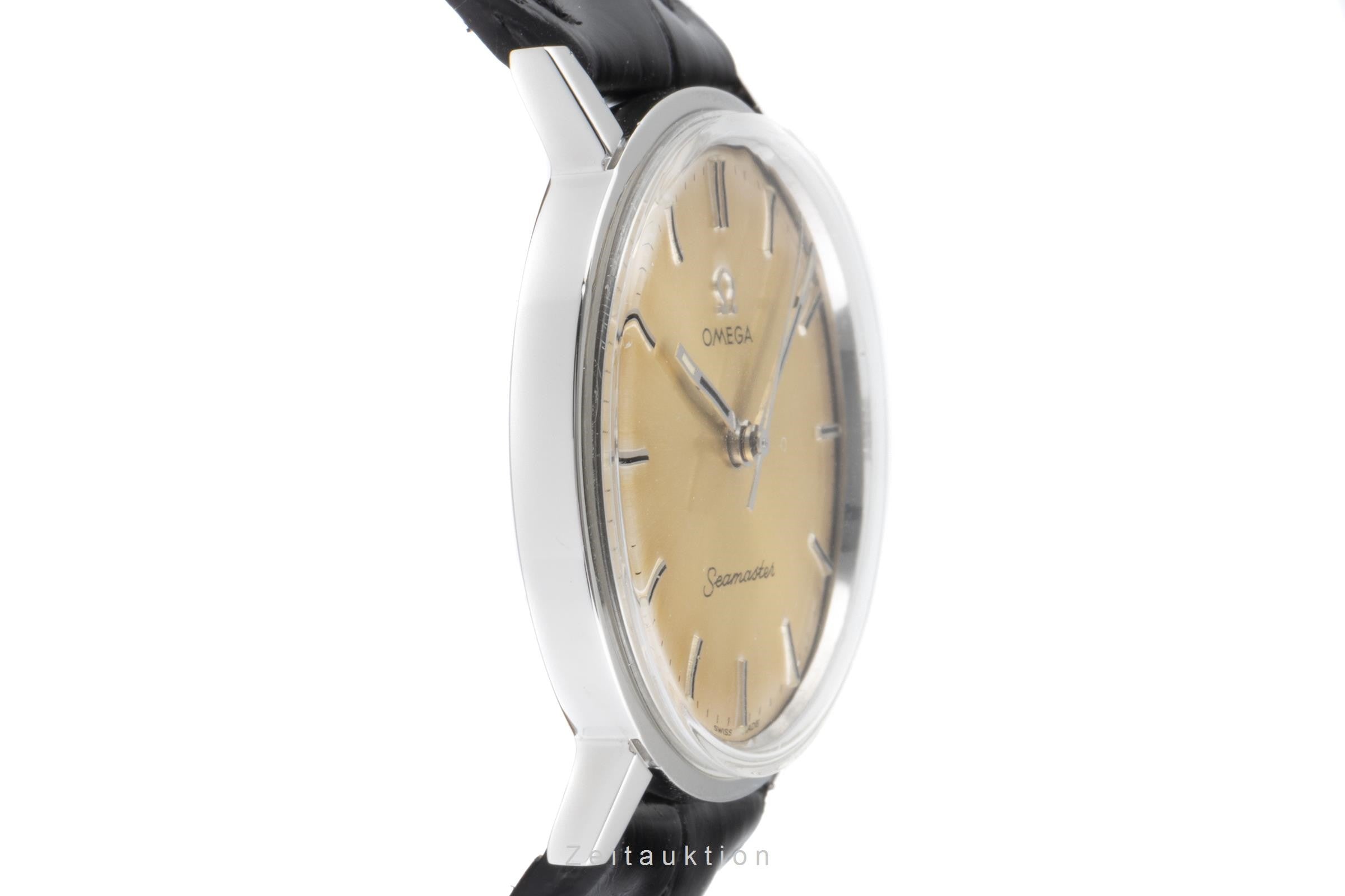 Omega Seamaster acero cuerda manual reloj para caballeros 135.018 Vintage  [2204563]