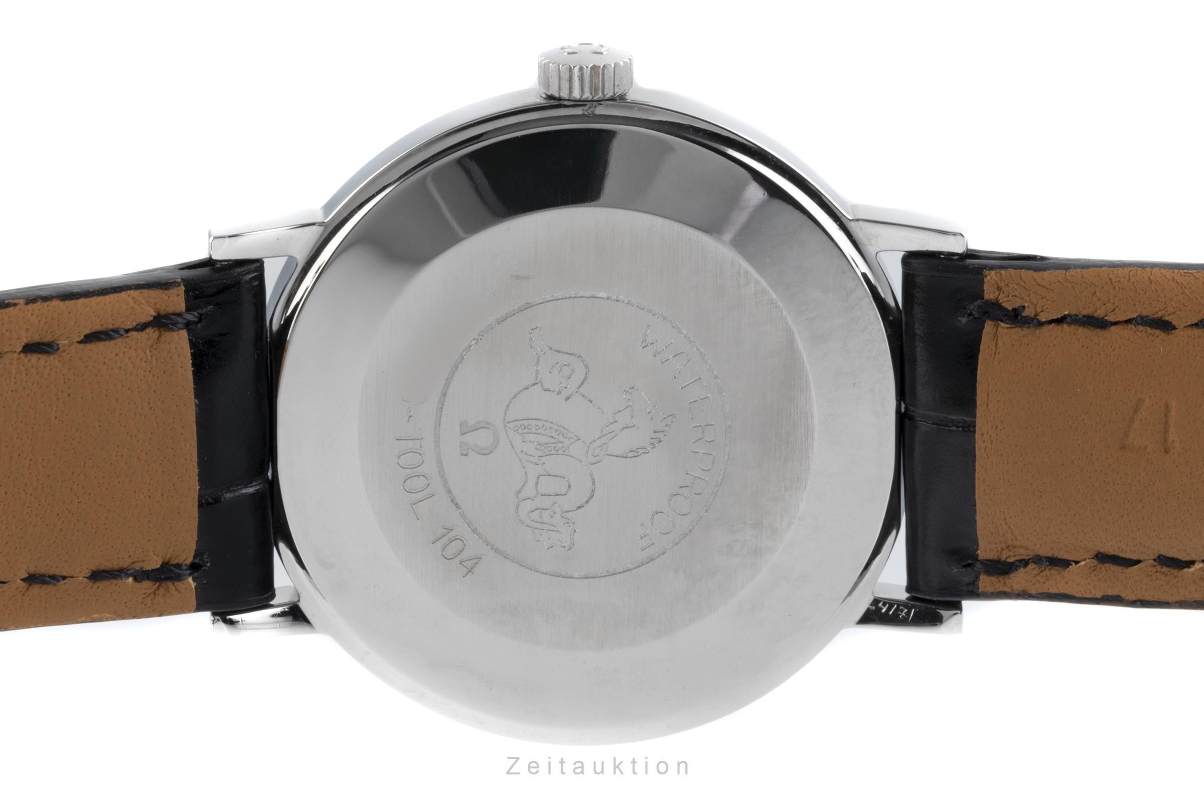 Omega Seamaster acero cuerda manual reloj para caballeros 135.018 Vintage  [2204563]