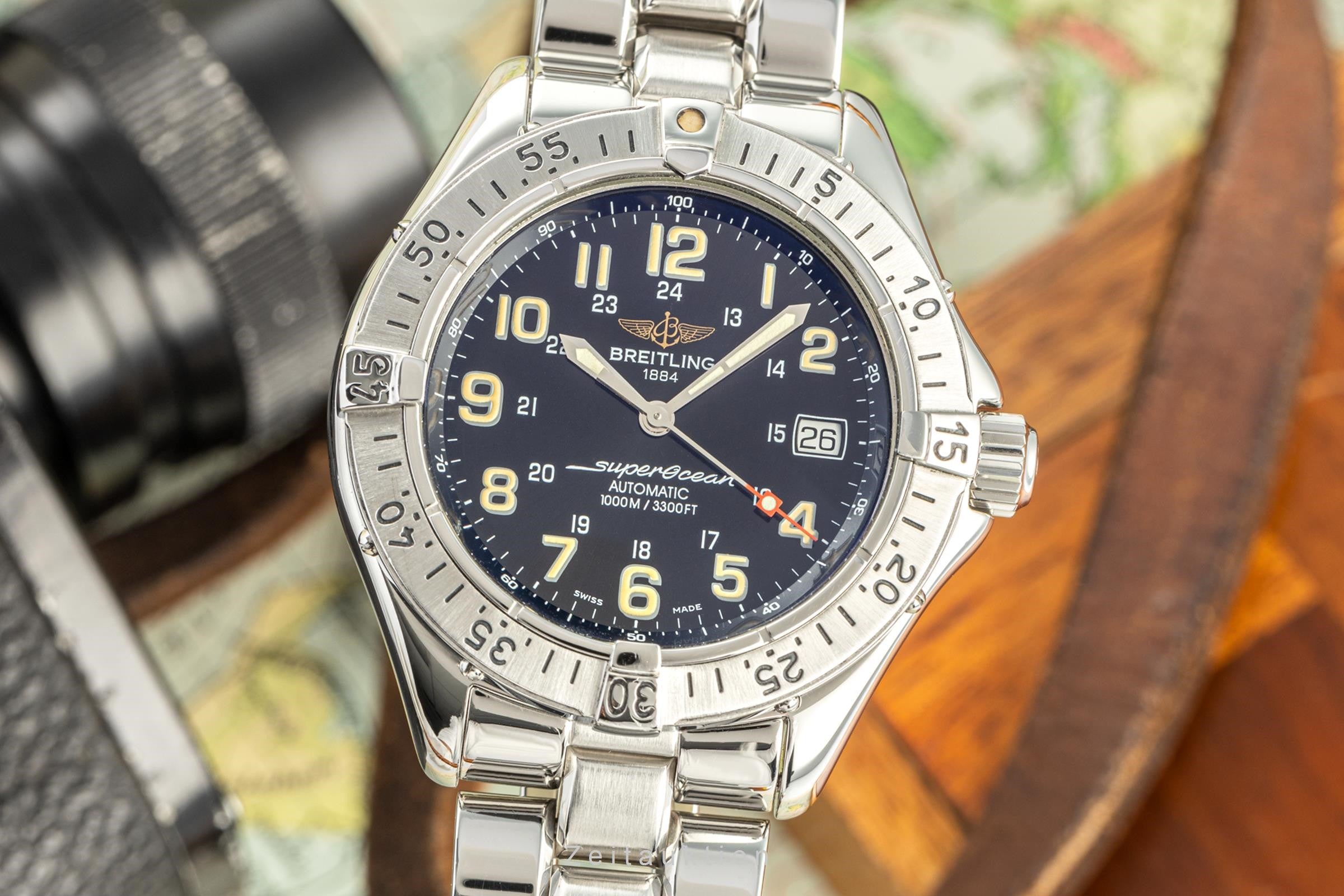 Breitling Superocean steel automatic Kal. B17 Ref. A17040 | 2204568