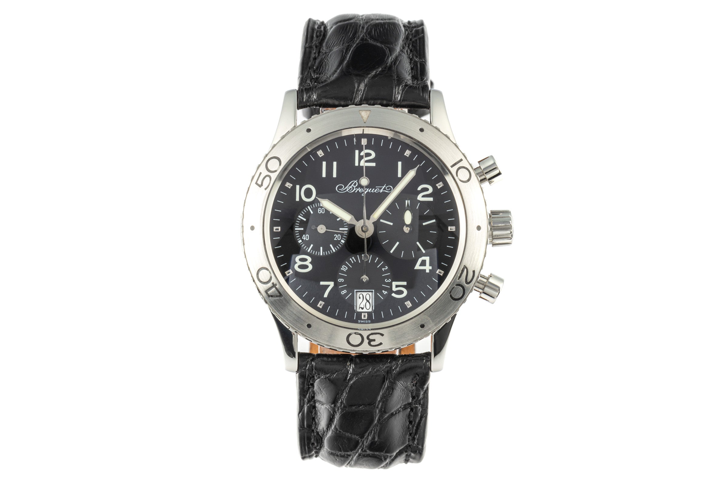 Breguet Type XX chronograph steel automatic men's watch 3820  [2204577]