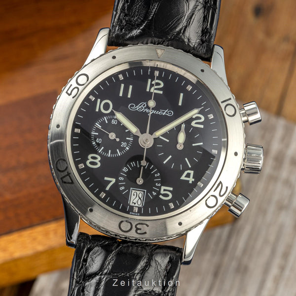 Breguet Type XX chronograph steel automatic men's watch 3820  [2204577]
