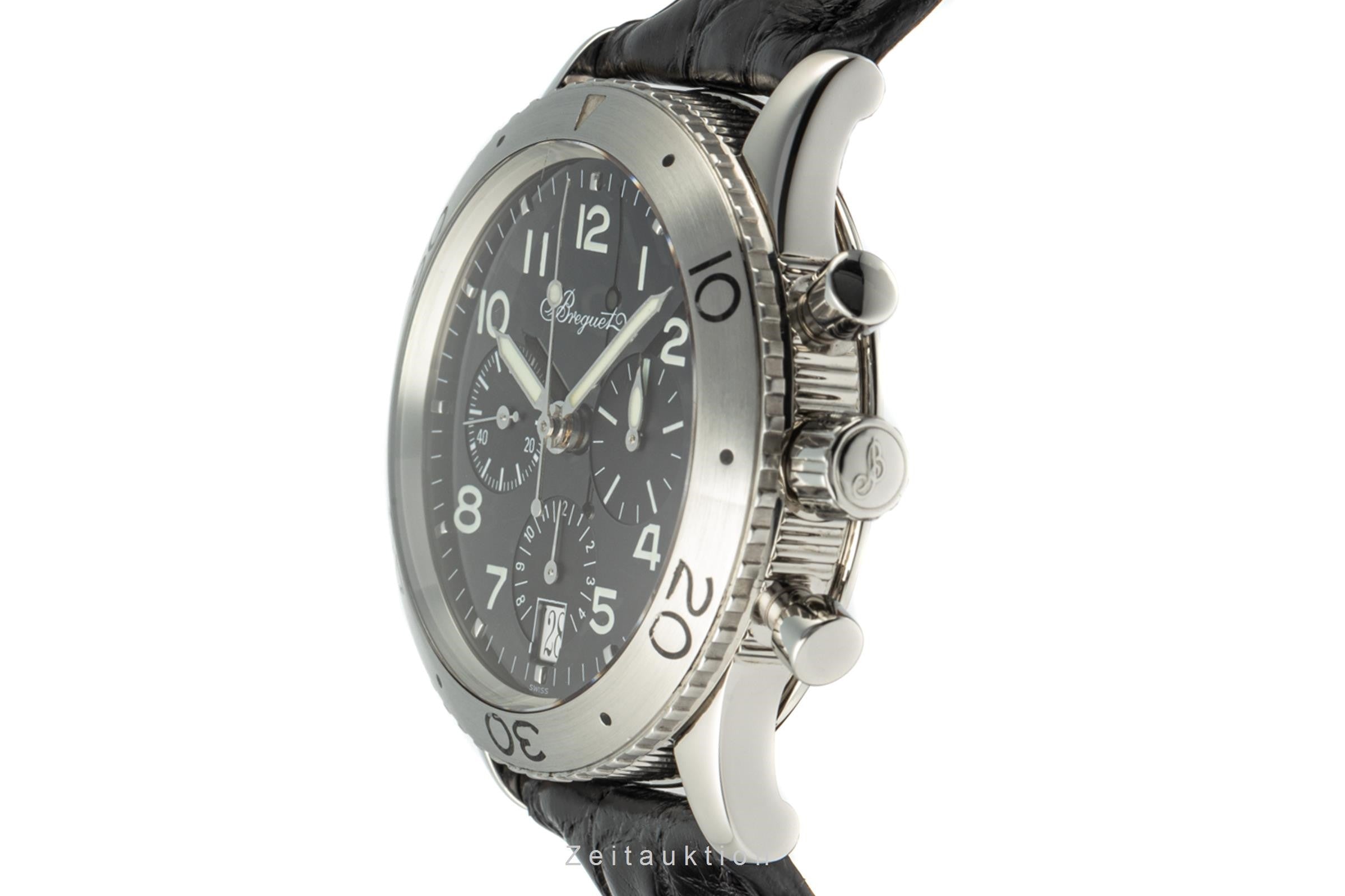 Breguet Type XX chronograph steel automatic men's watch 3820  [2204577]