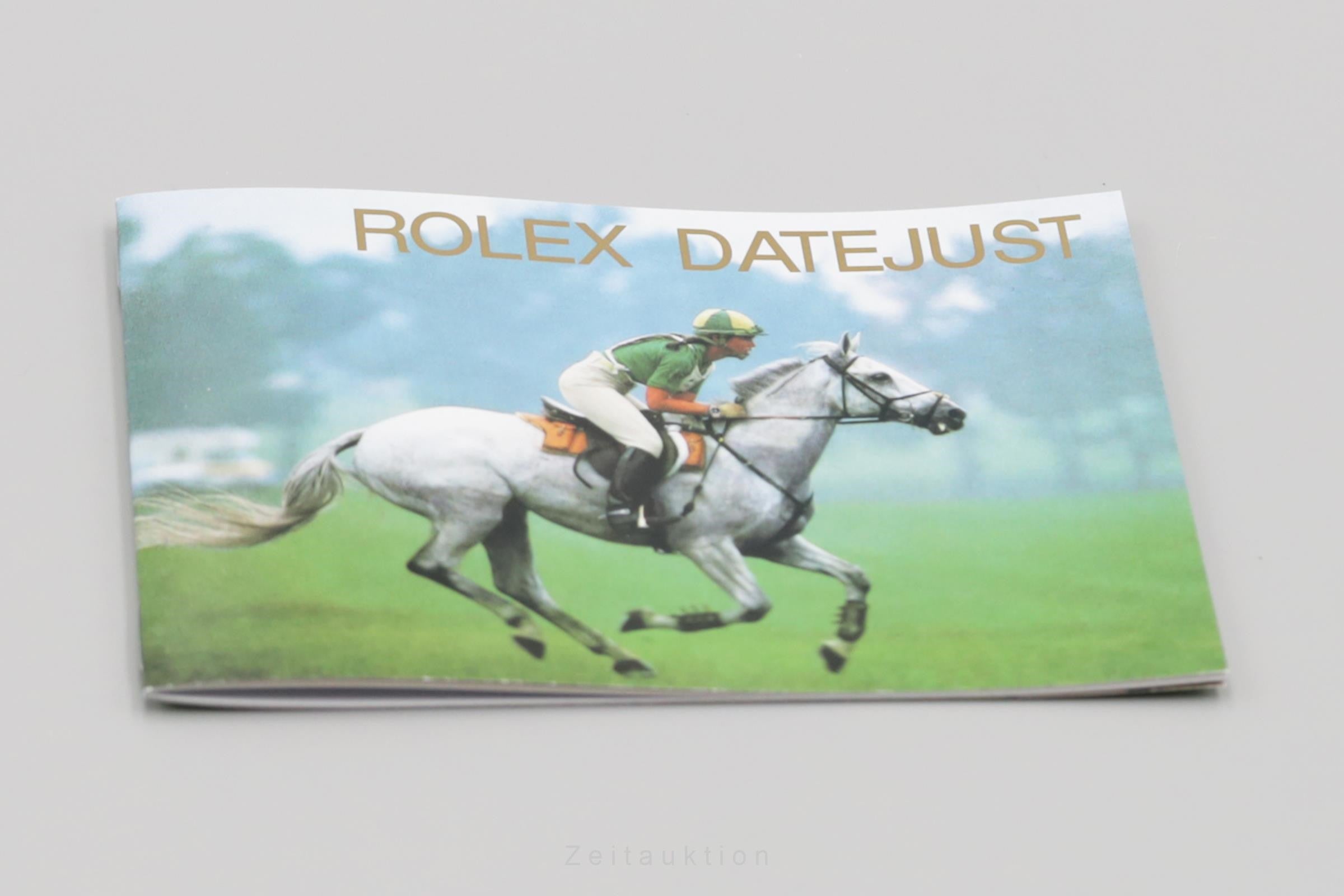 Rolex Datejust acciaio automatismo orologio da uomo 16220  [2204589]