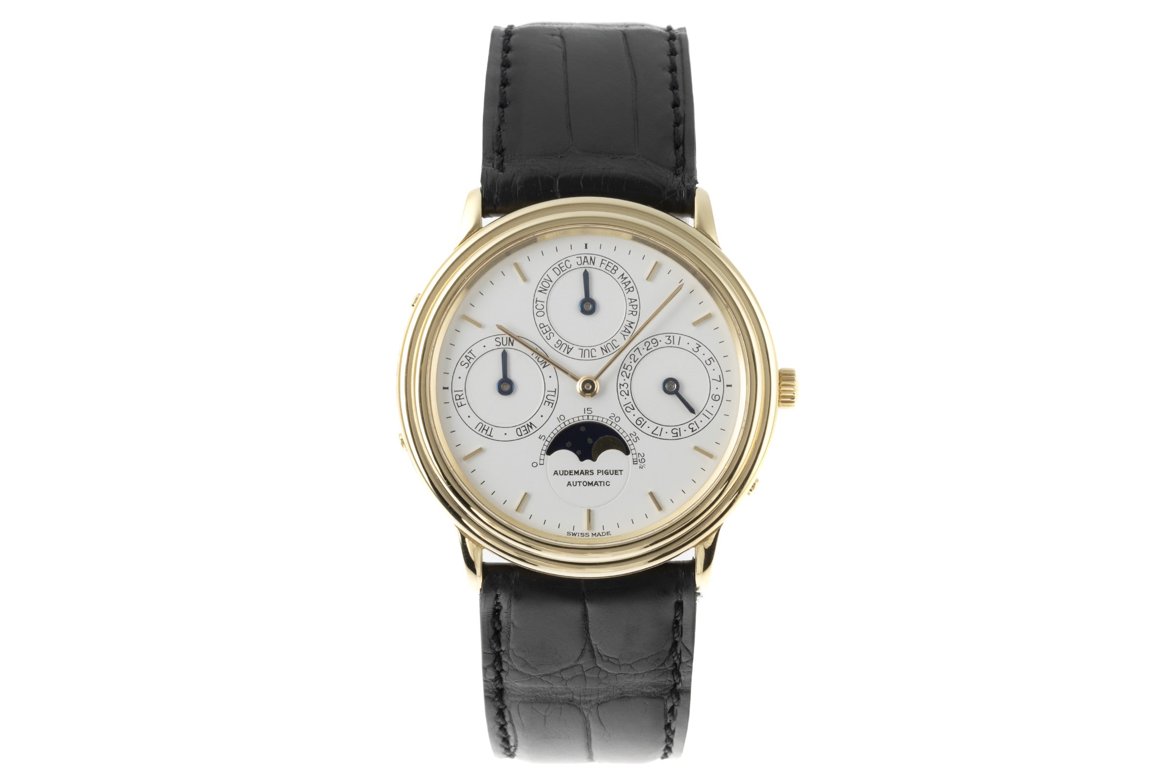 Audemars Piguet Quantieme Perpetual Calendar 18K Gold Automatik Herrenuhr 25548 [2204661]