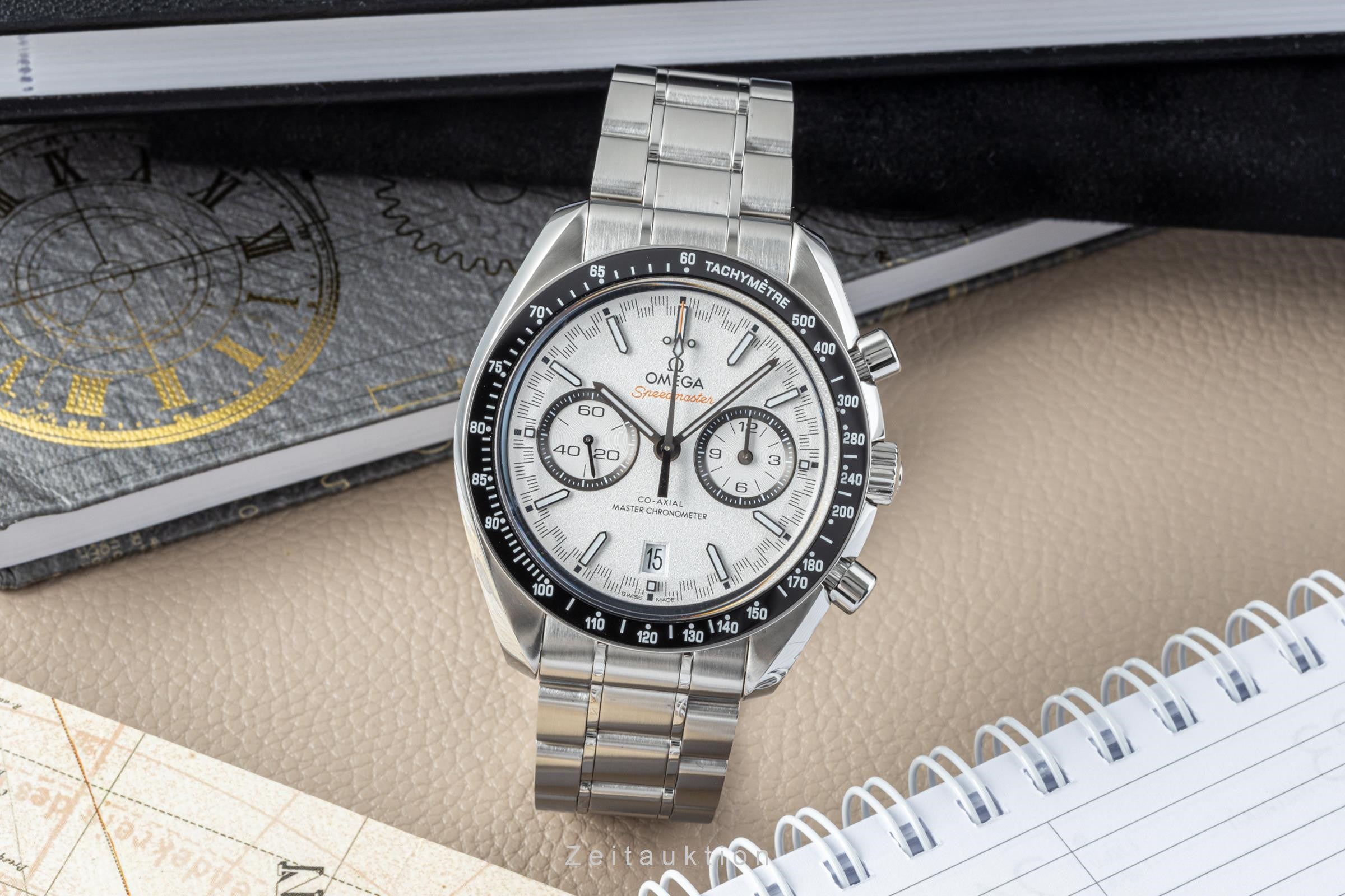 Omega Speedmaster chronograph steel automatic men's watch 329.30.44.51.04.001 LP: 9100EUR  [2204671]