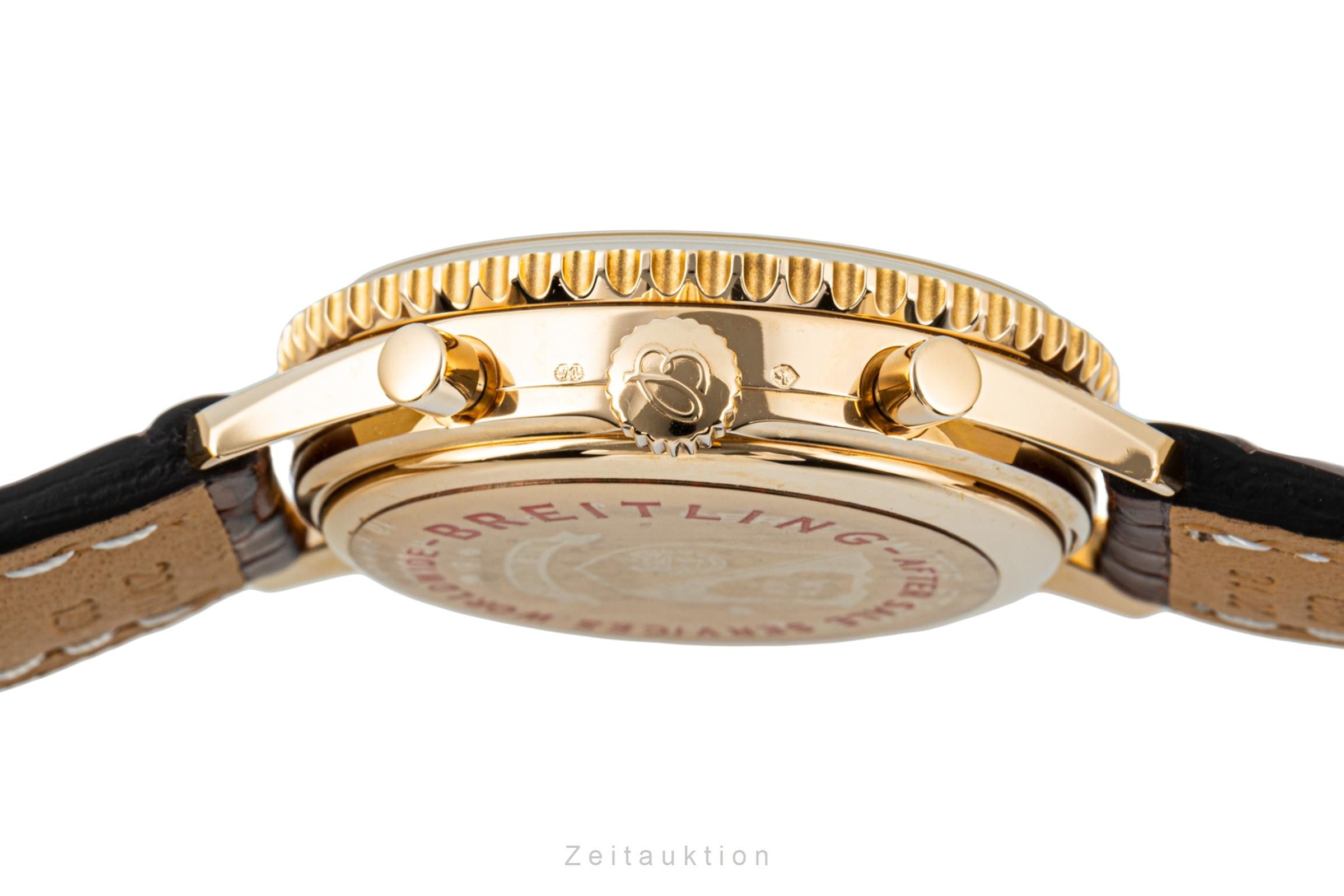 Breitling Montbrillant cronografo oro rosso 18 ct automatismo orologio da uomo H30030.1 Limited  [2204725]