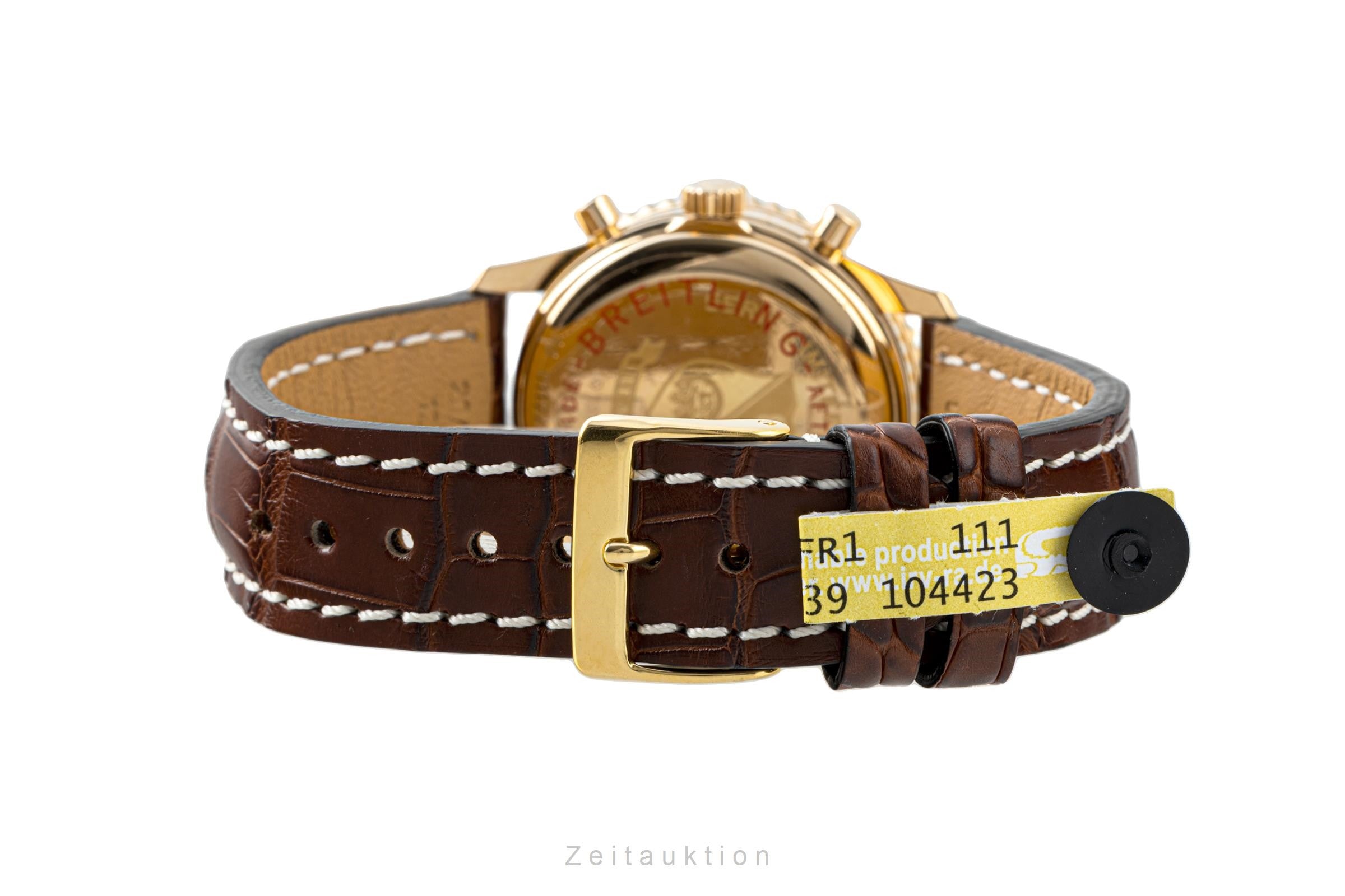 Breitling Montbrillant cronografo oro rosso 18 ct automatismo orologio da uomo H30030.1 Limited  [2204725]