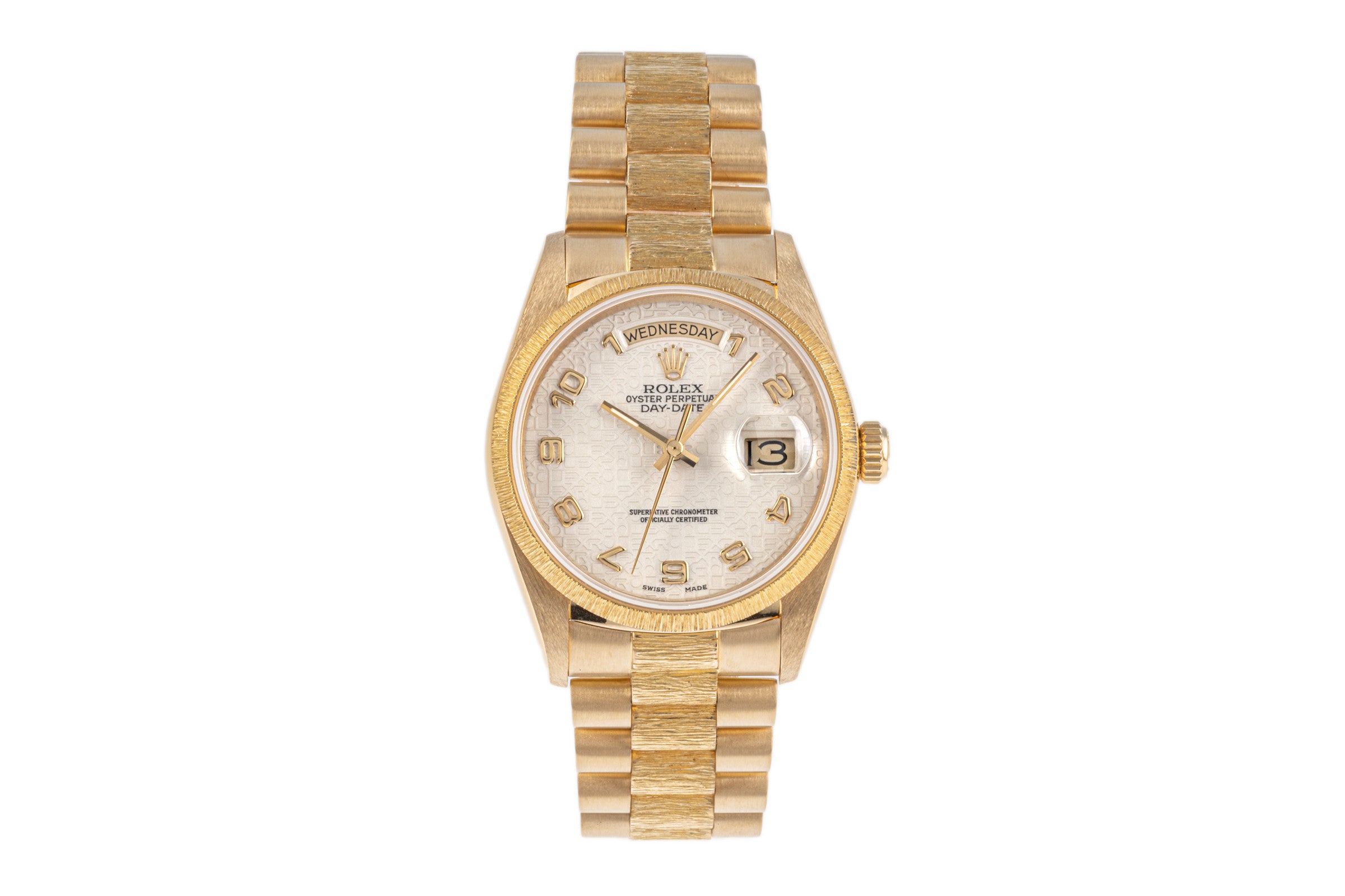 Rolex Day-Date "Jubilee Dial" 18K Gold Herrenuhr Oyster Perpetual Ref. 18038 [2204733]