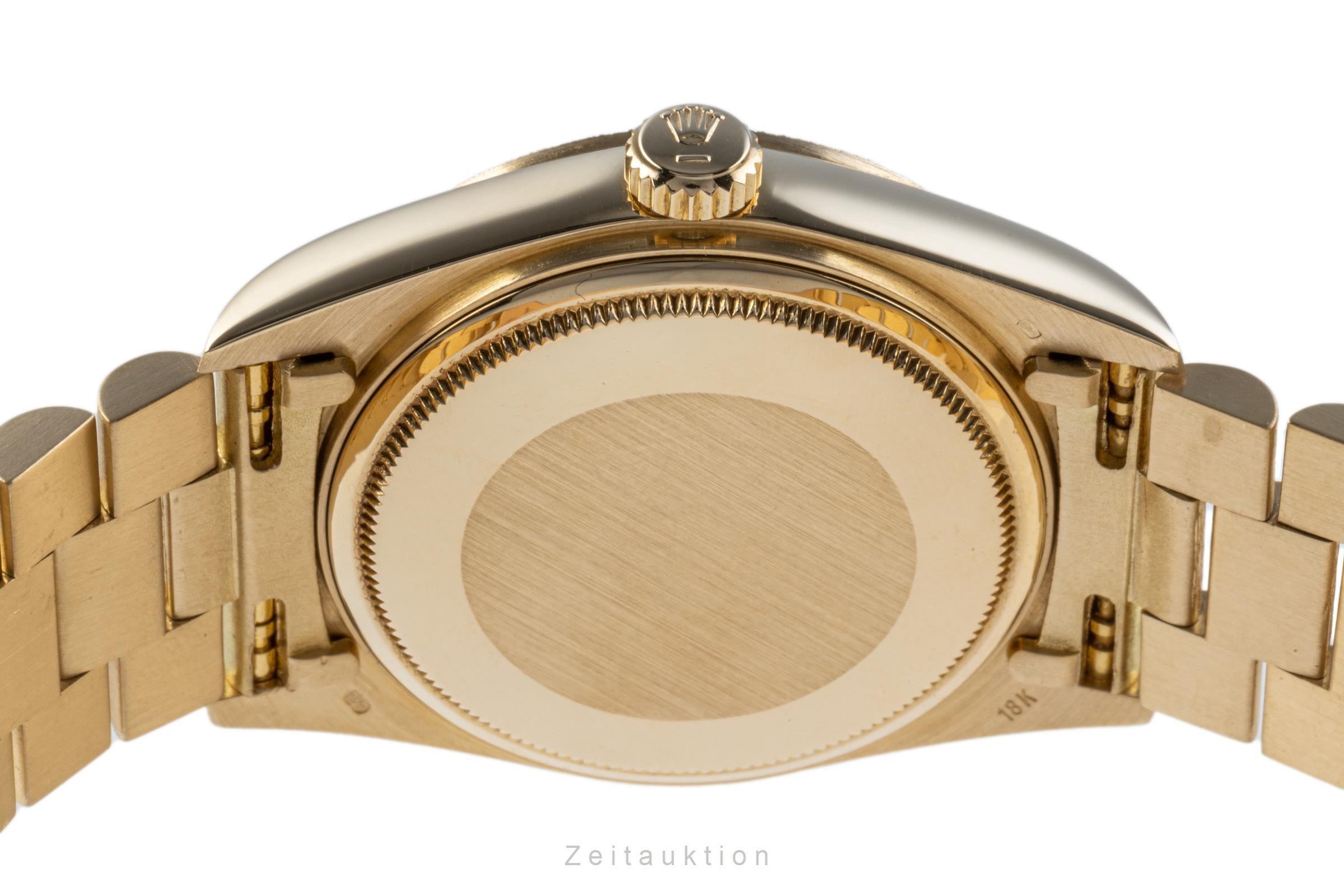 Rolex Day-Date "Jubilee Dial" 18K Gold Herrenuhr Oyster Perpetual Ref. 18038 [2204733]