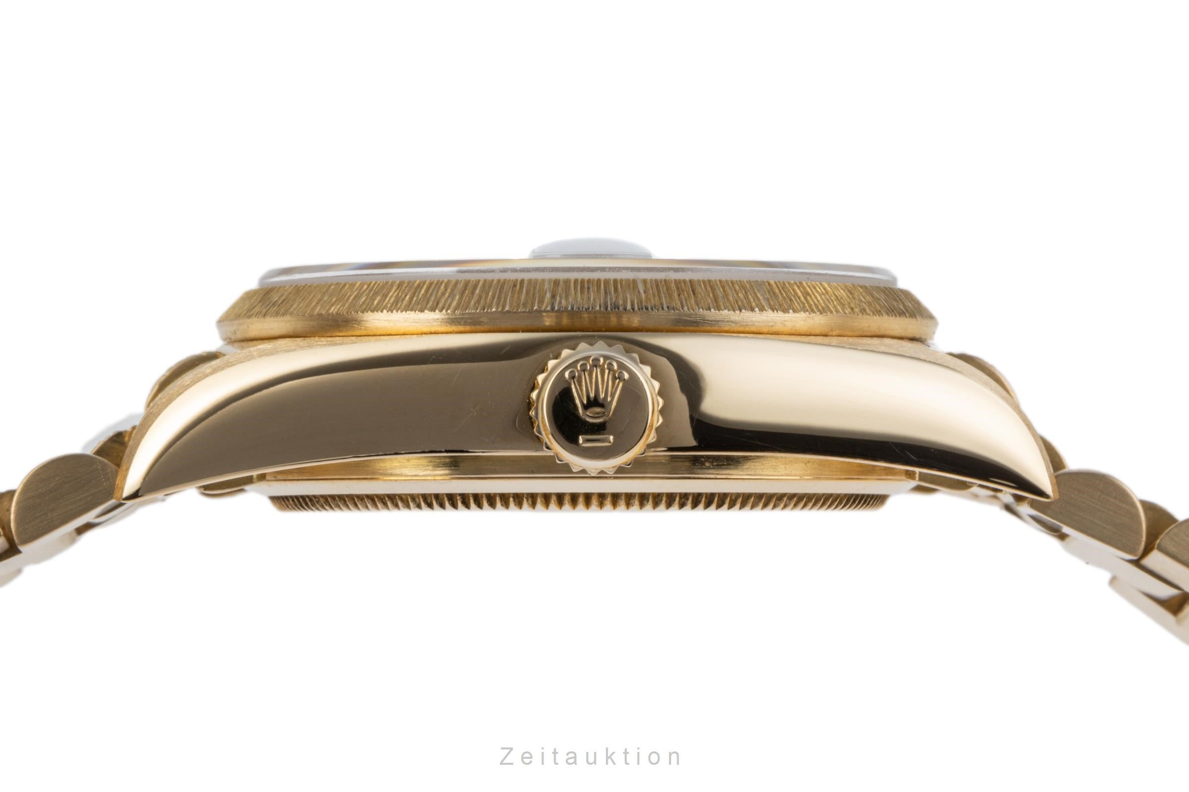 Rolex Day-Date "Jubilee Dial" 18K Gold Herrenuhr Oyster Perpetual Ref. 18038 [2204733]