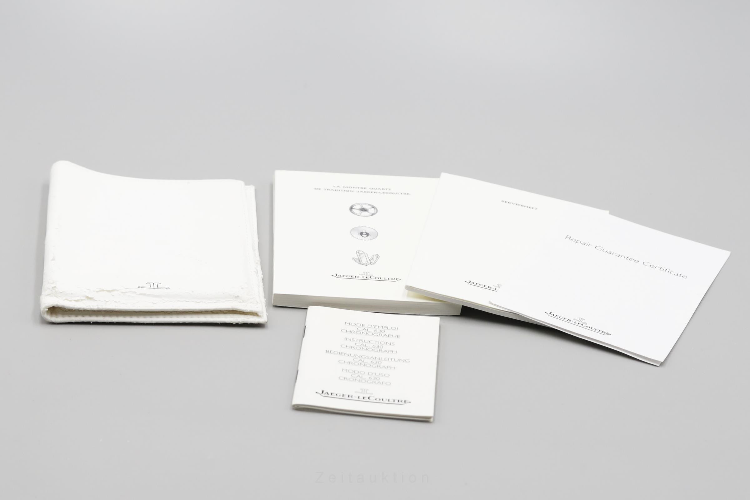 Jaeger LeCoultre Heraion chronograph steel / gold quartz men's watch 115.5.31  [2204736]