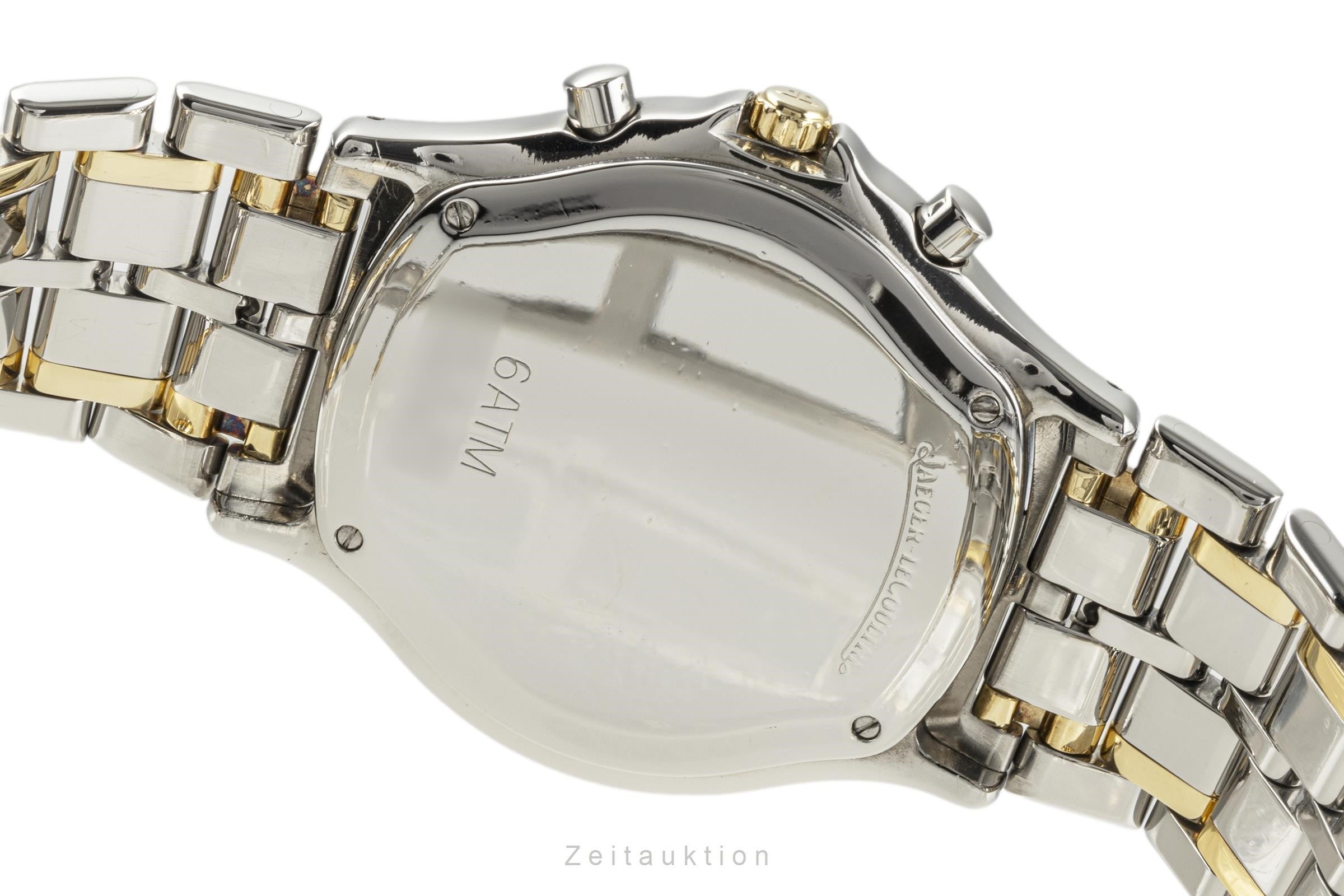 Jaeger LeCoultre Heraion chronograph steel / gold quartz men's watch 115.5.31  [2204736]