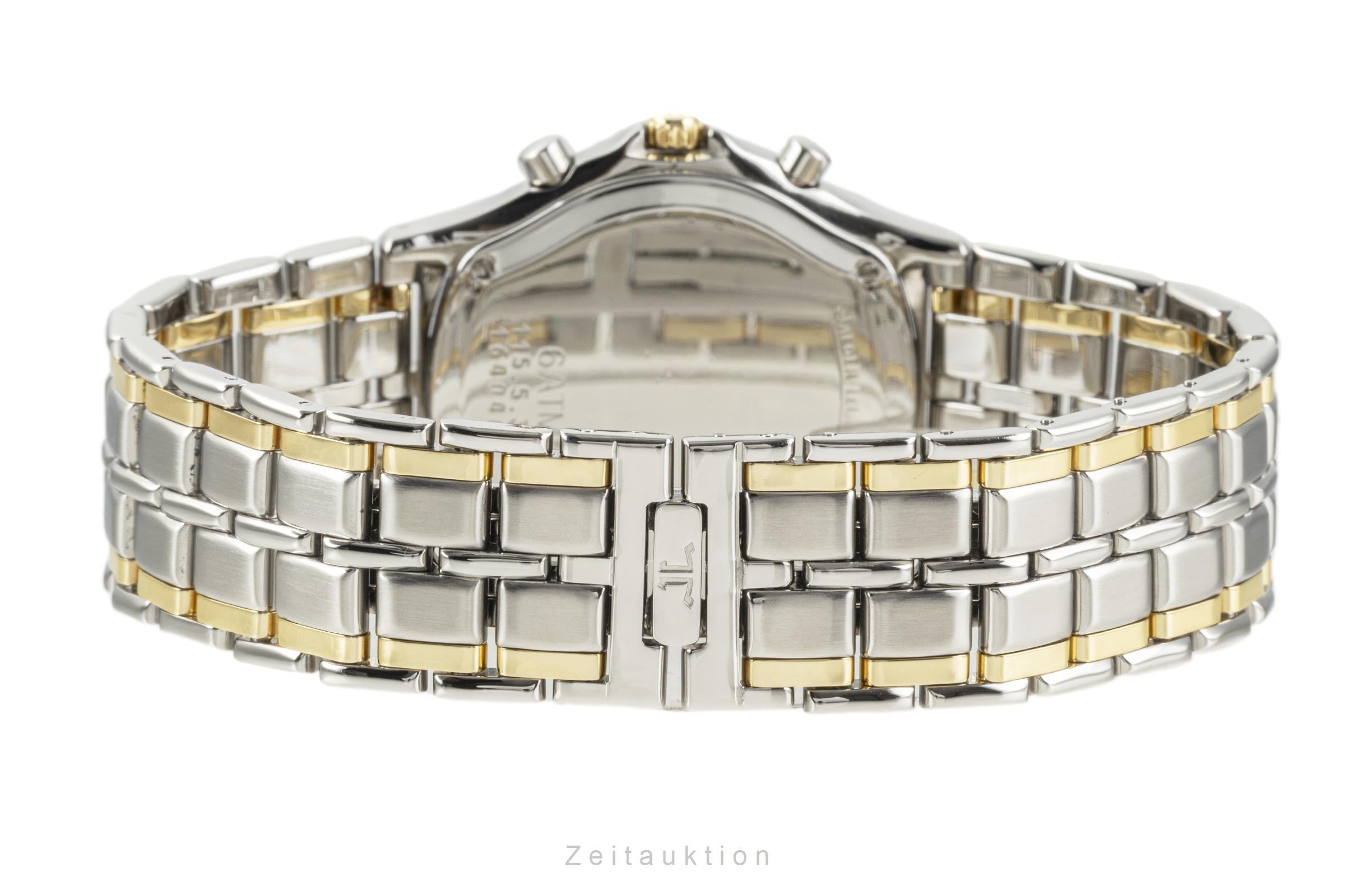 Jaeger LeCoultre Heraion chronograph steel / gold quartz men's watch 115.5.31  [2204736]