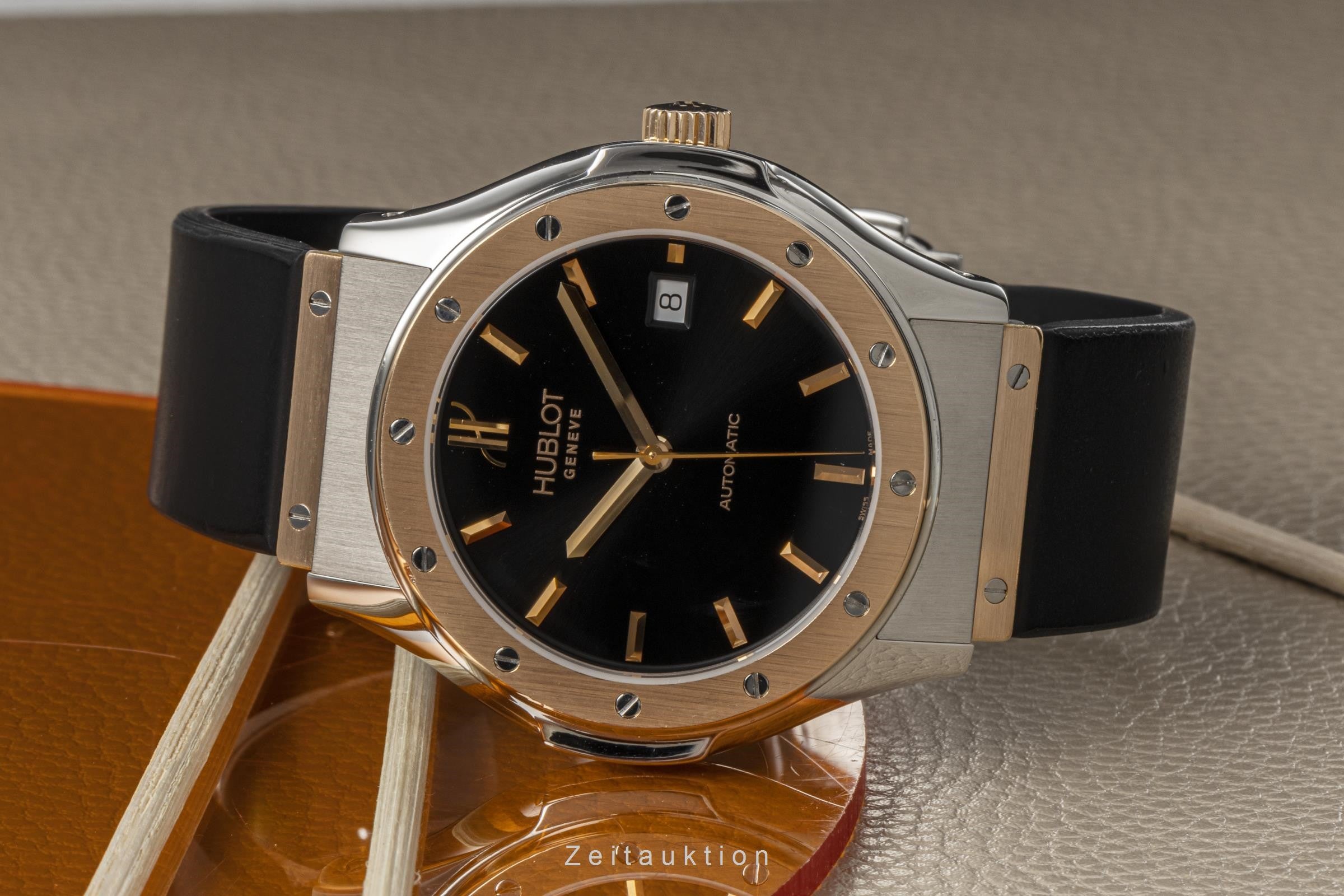 Hublot Classic Fusion acero / oro automático reloj para caballeros 1915.7  [2204766]