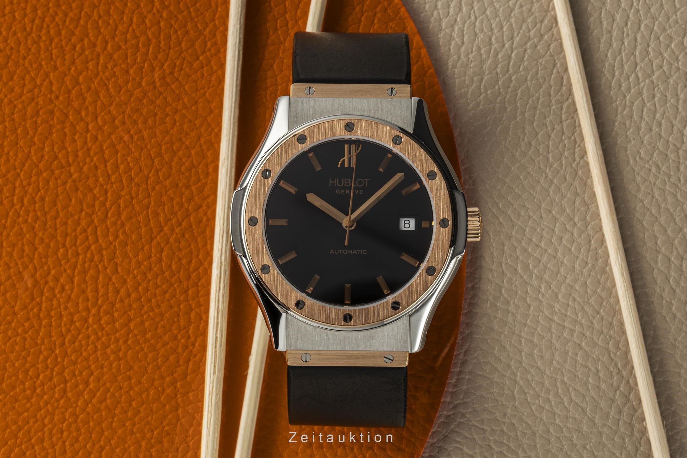 Hublot Classic Fusion acero / oro automático reloj para caballeros 1915.7  [2204766]