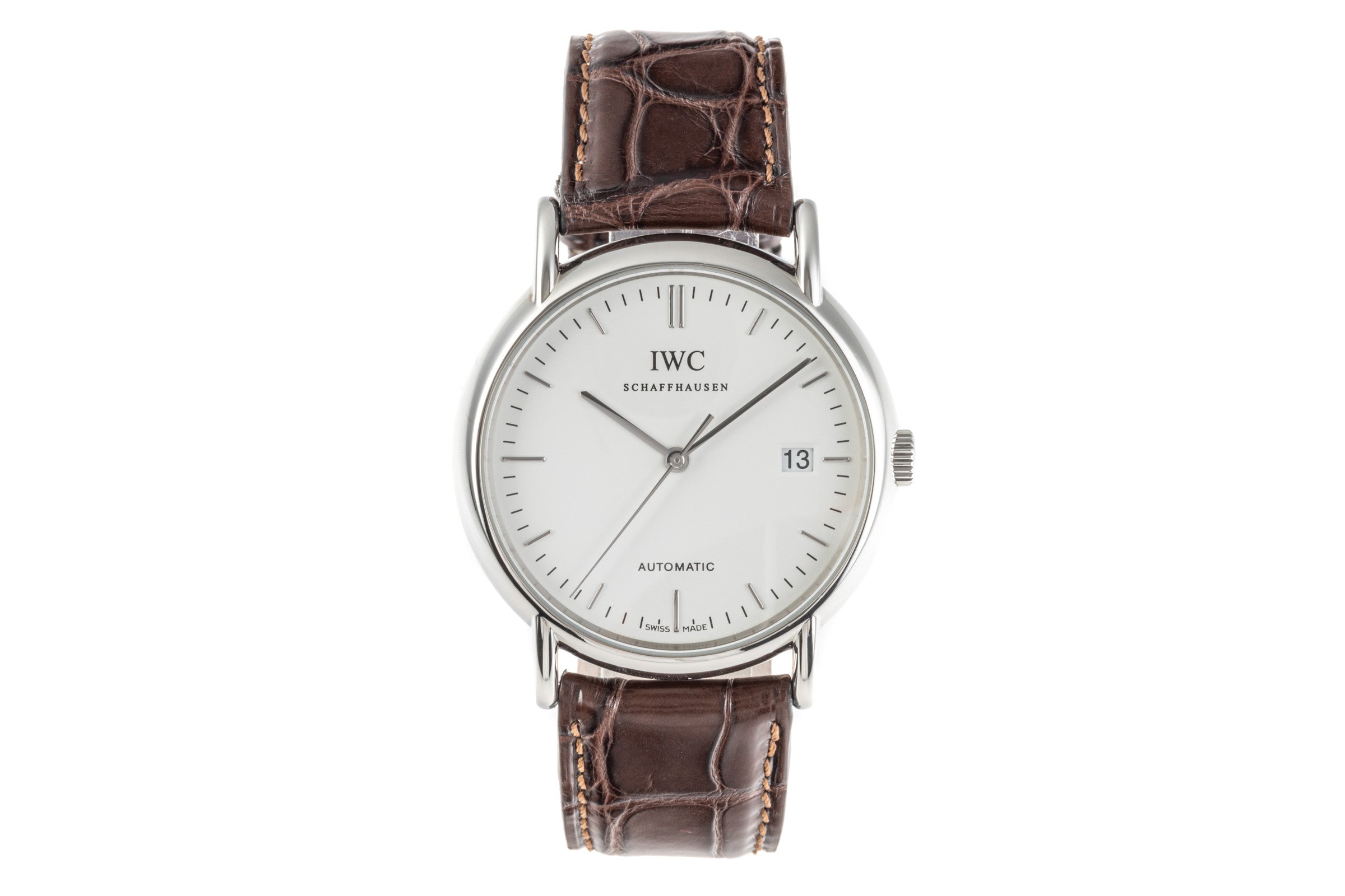 IWC Portofino steel automatic men's watch 3533 LP: 4850EUR  [2204781]