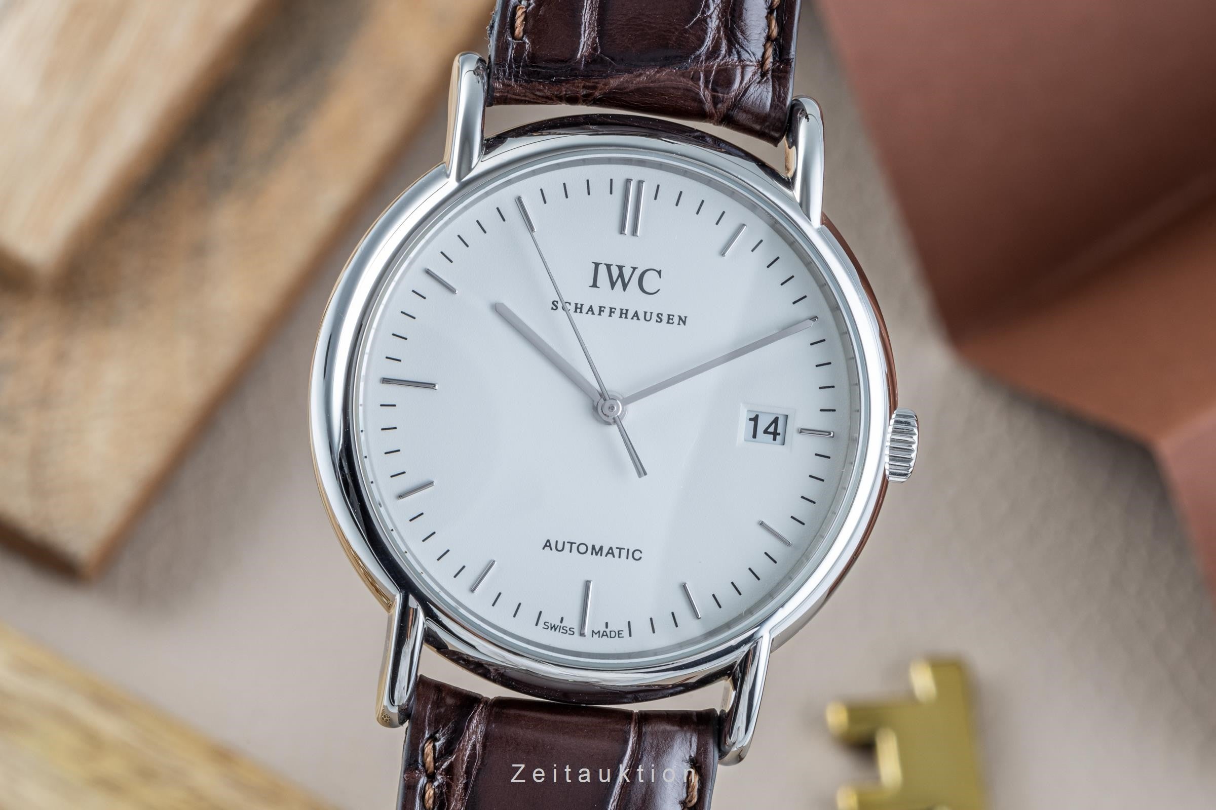 IWC Portofino acciaio automatismo orologio da uomo 3533 LP: 4850EUR  [2204781]