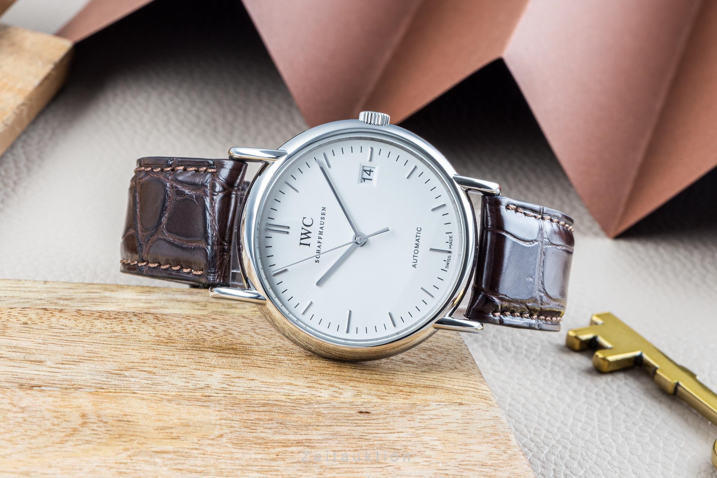 IWC Portofino steel automatic men's watch 3533 LP: 4850EUR  [2204781]