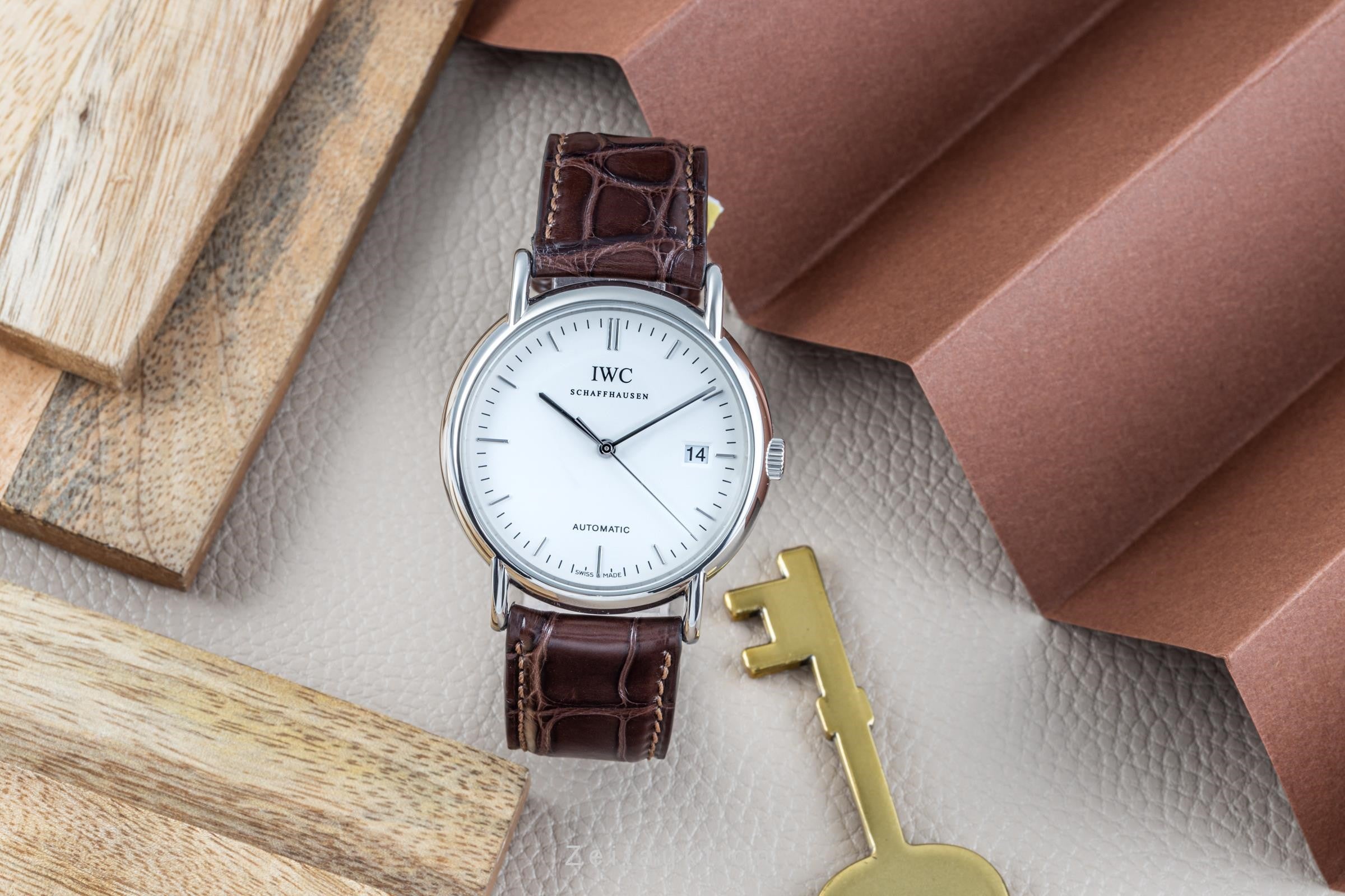 IWC Portofino steel automatic men's watch 3533 LP: 4850EUR  [2204781]